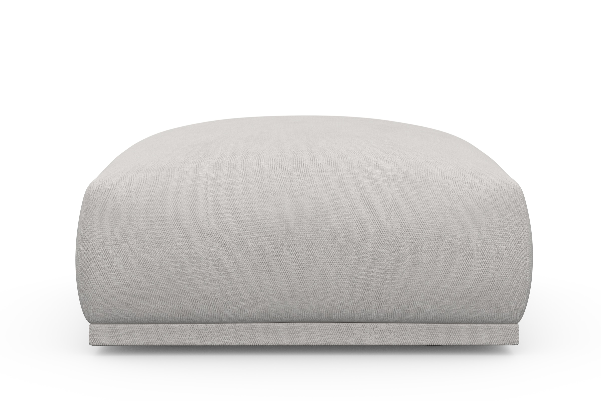 TRENDMANUFAKTUR Hocker »Braga, mit hochwertigem Kaltschaum, quadratisch, in Cord erhältlich« 1 Stk. tlg. moderner Polsterhocker, 85/42/85 cm (B/H/T)