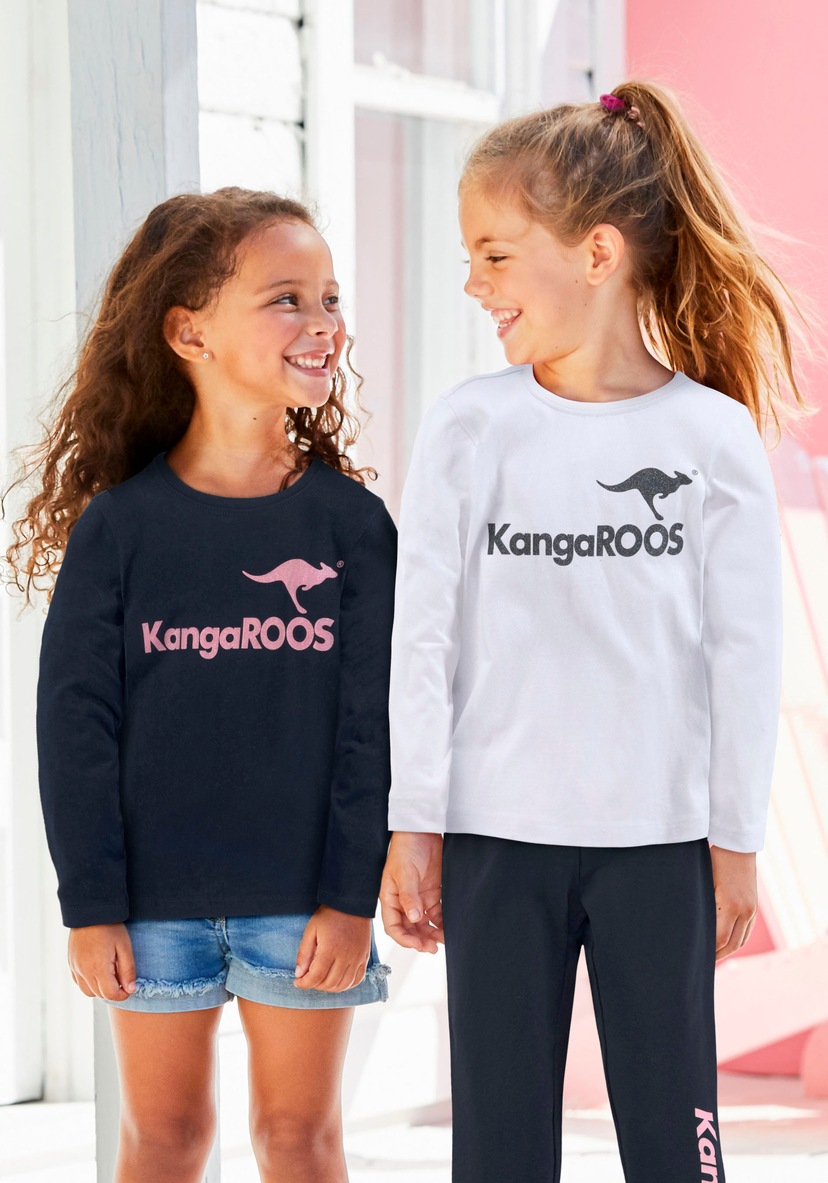 | kaufen Farbverlauf T-Shirt, im BAUR KangaROOS online