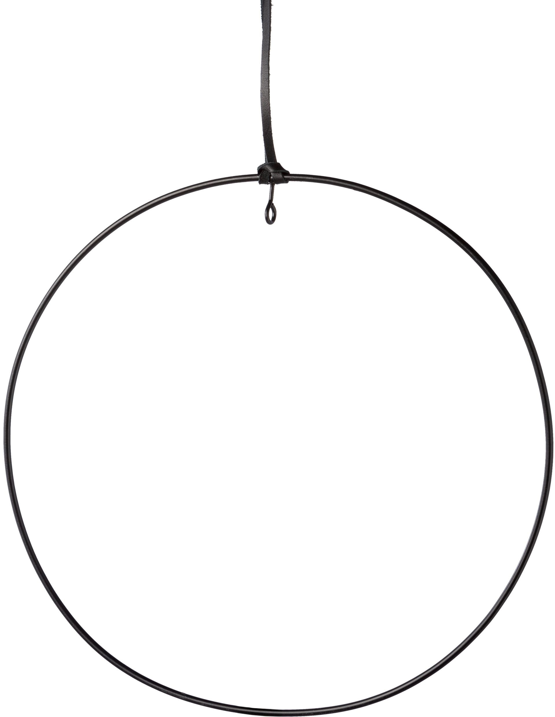 Creativ deco Dekohänger, (4 St.), mit hochwertigem Lederband