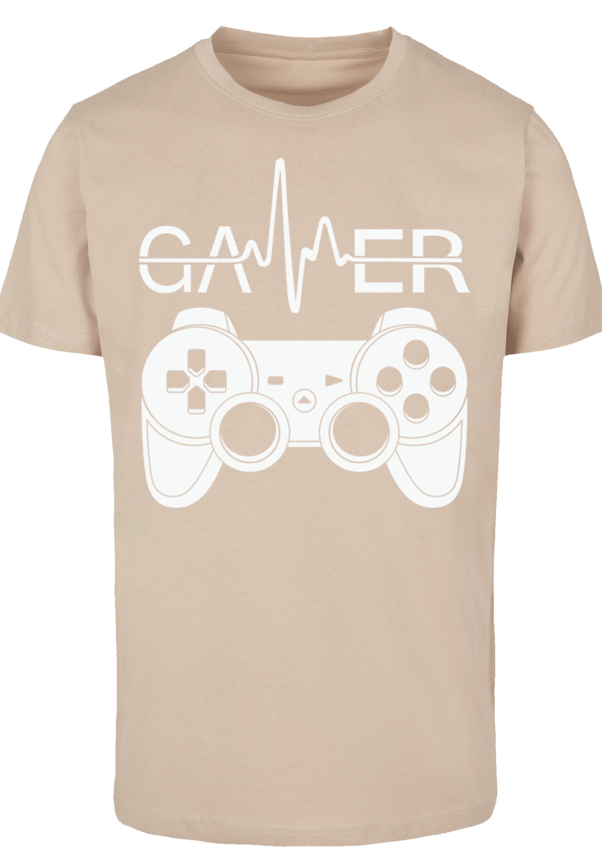 F4NT4STIC T-Shirt »Gamer Herzschlag«, Premium Qualität