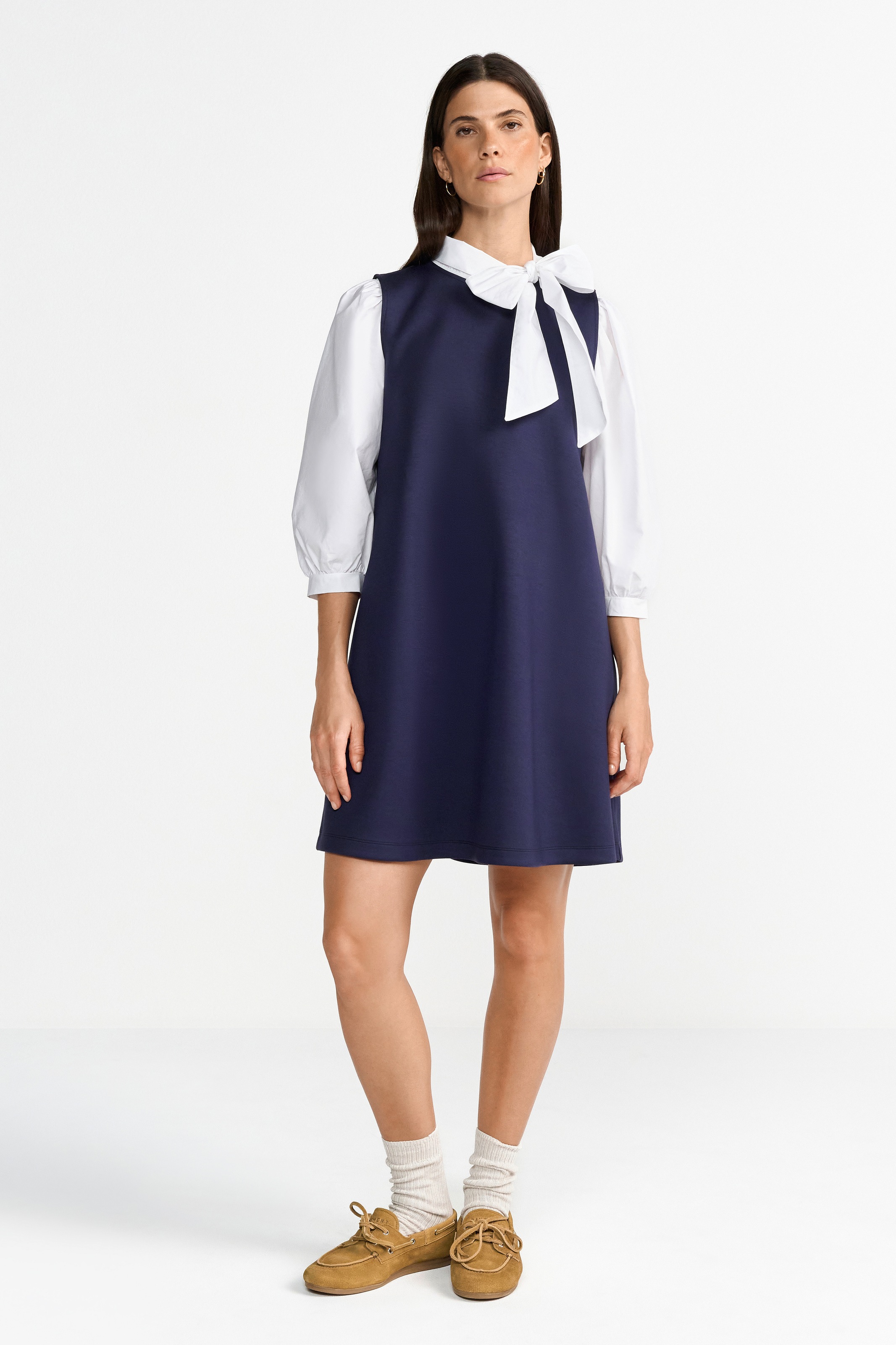 Thumbnail - RICHROYAL Jerseykleid Ohne Tasche Mit Rundhalsausschnitt