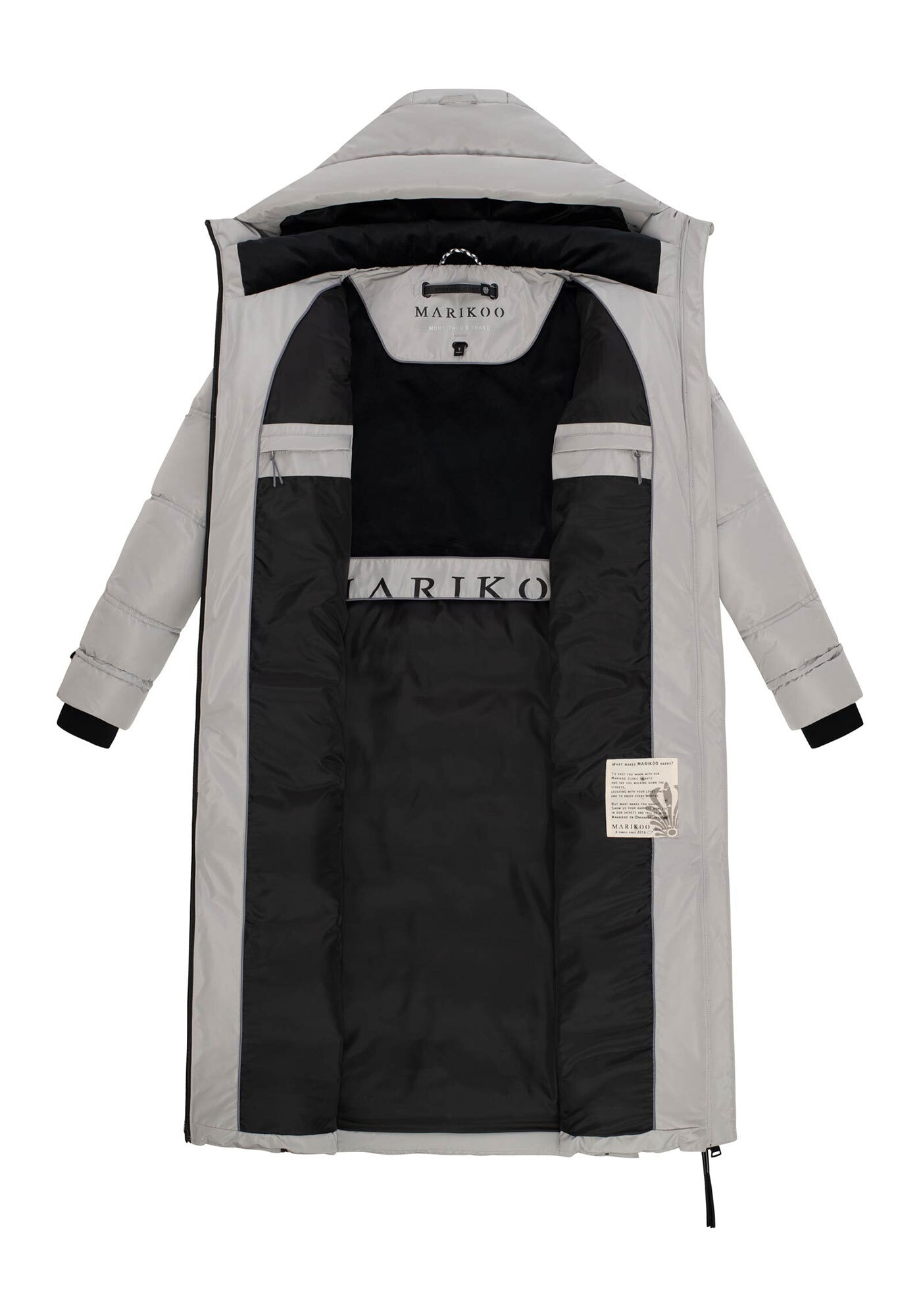 Marikoo Winterjacke »Honiaa« mit Belüftungsöffnungen am Jackensaum