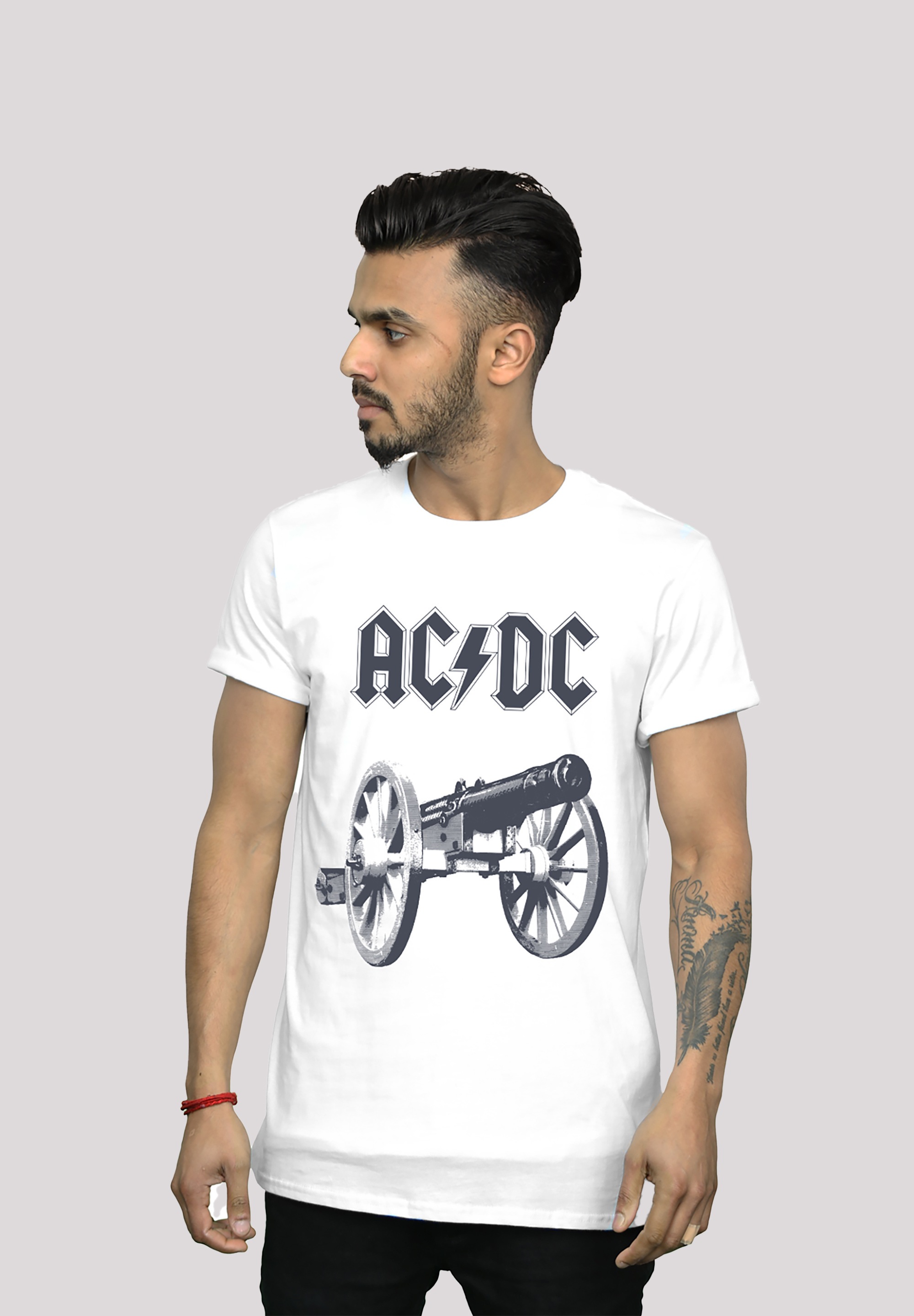 T-Shirt »ACDC Cannon Tie Dye für Kinder & Herren«, Print