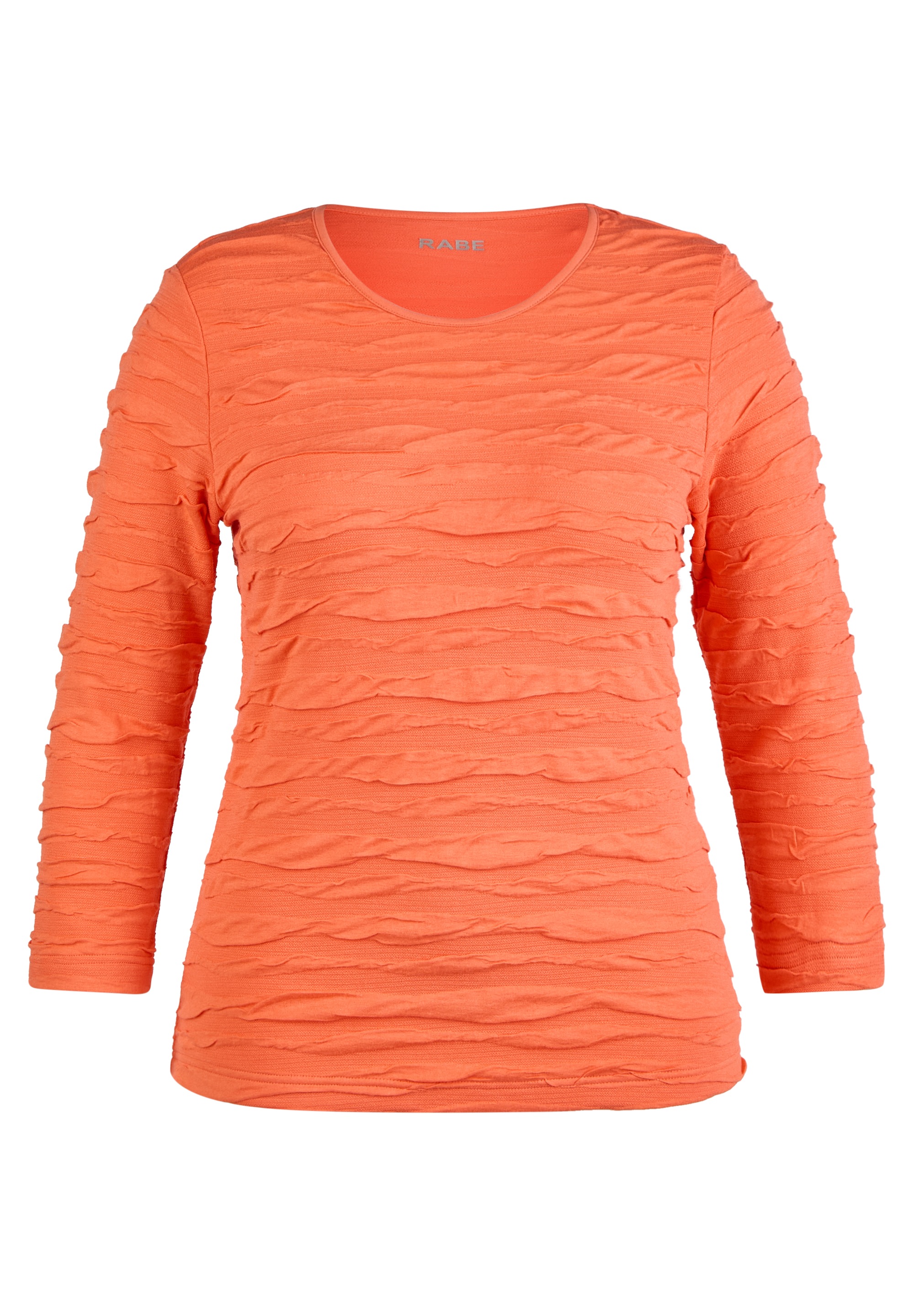 Rabe 3/4-Arm-Shirt, mit Strukturmuster