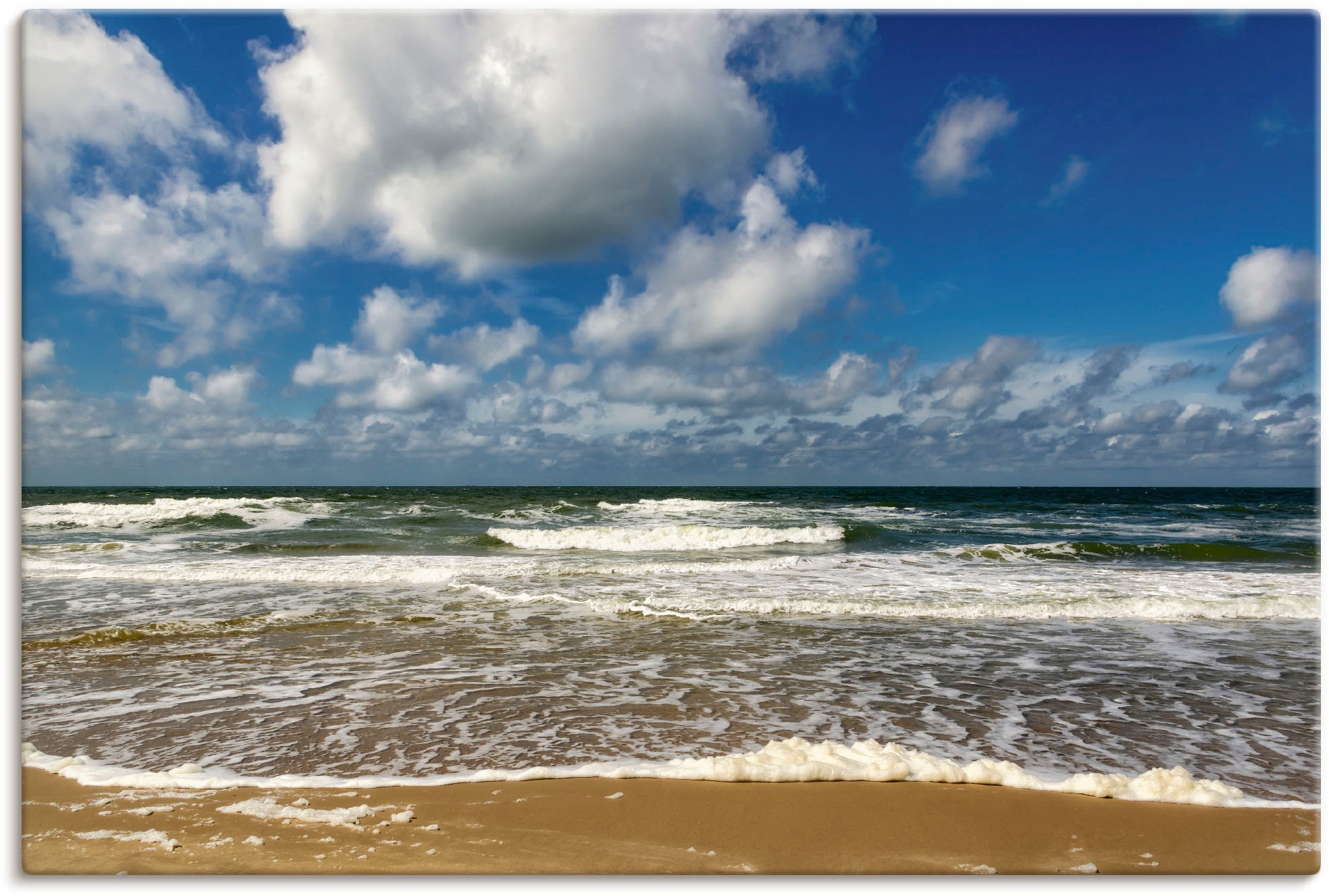 Artland Wandbild »Meeresblick Poster Leinwandbild, Paal«, BAUR Strandbilder, Größen versch. Wandaufkleber in St.), Strand | als (1 Alubild, oder bestellen