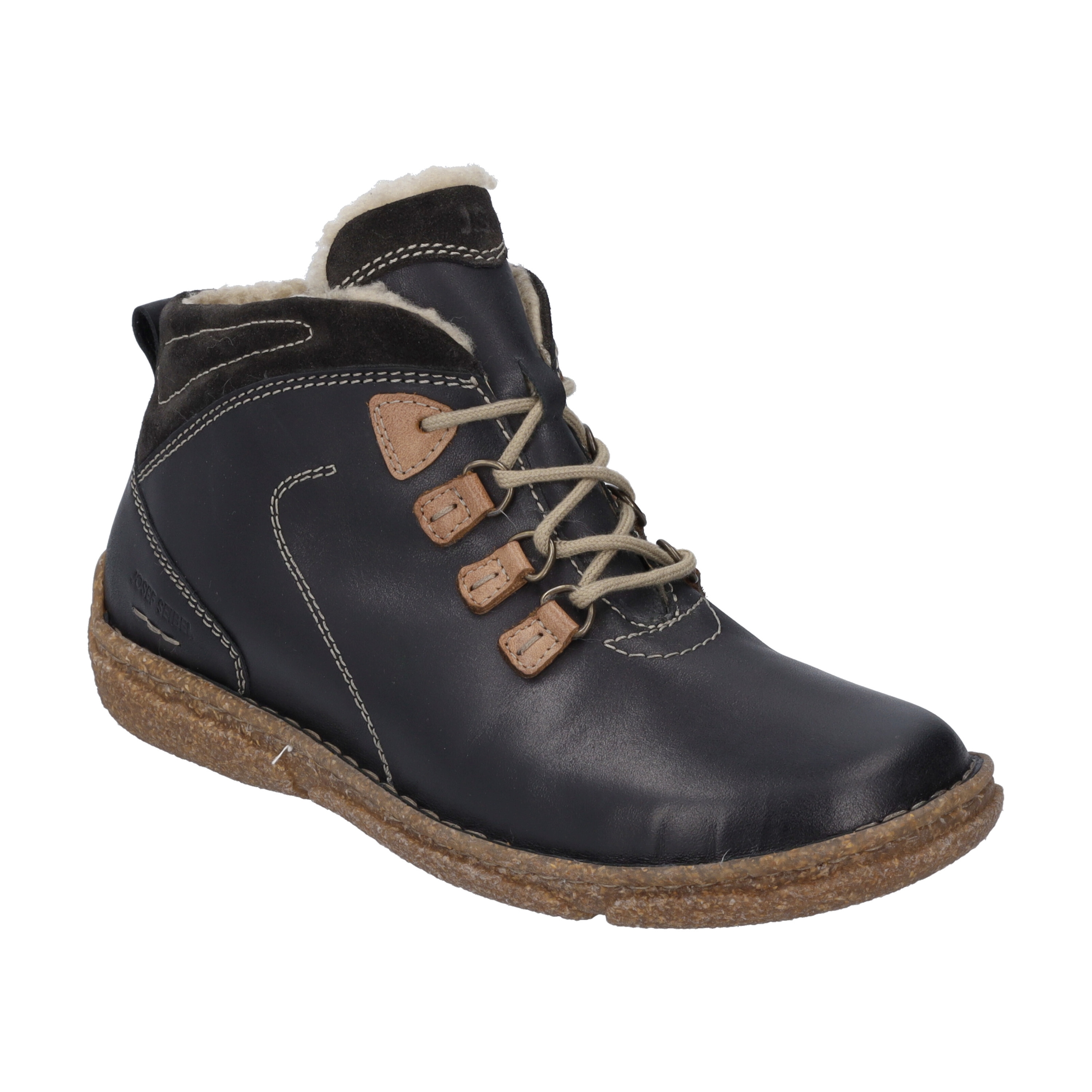 Josef Seibel Stiefelette "Neele 57, schwarz-kombi"