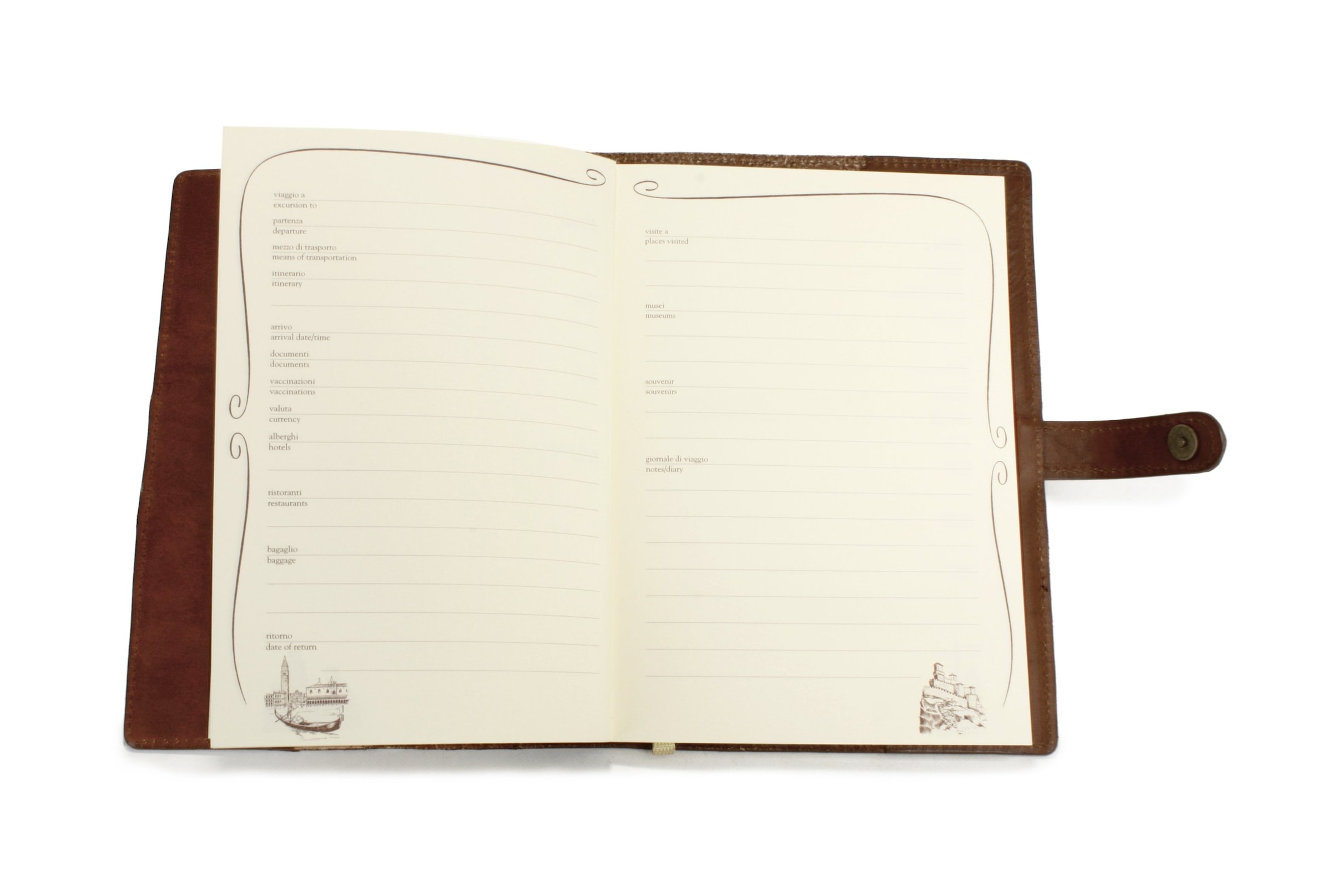 Piké Notizbuch »BUON VIAGGIO« B5 elastisch