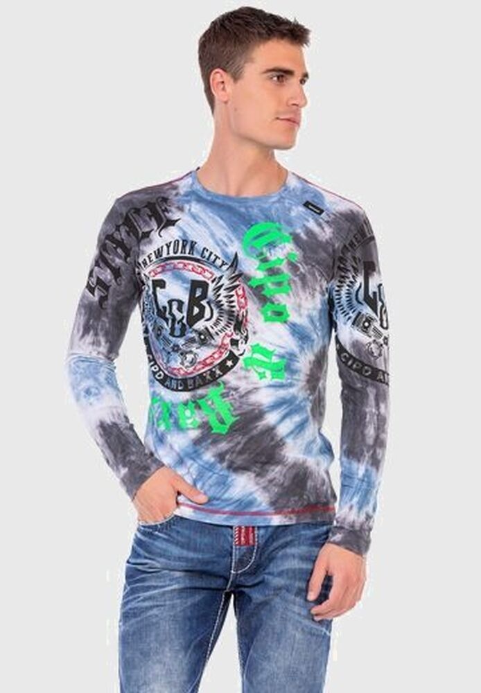 Cipo & Baxx T-Shirt »Sweatshirts«, mit trendigem Print
