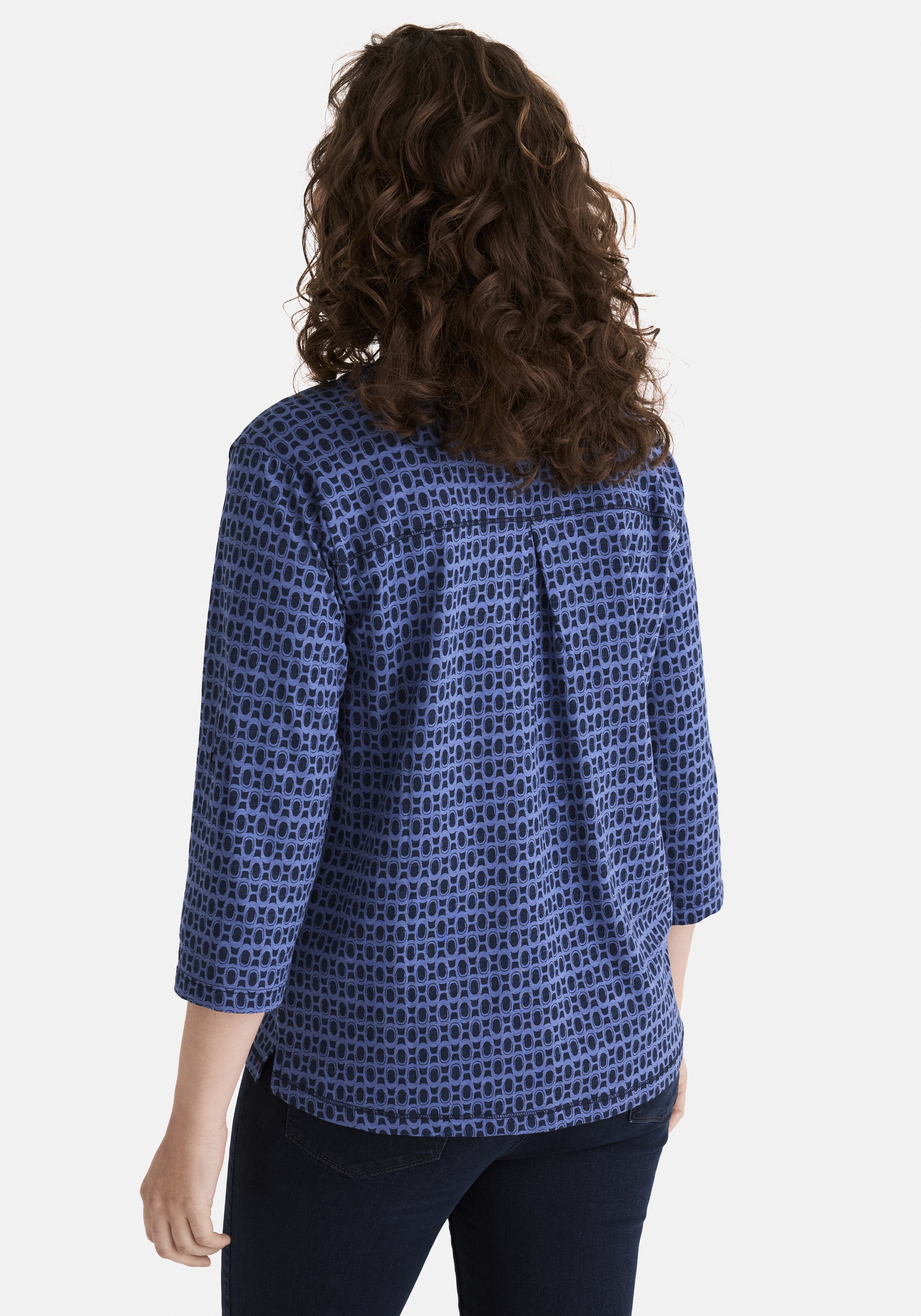 STOOKER WOMEN 3/4-Arm-Shirt "MARIE Print Shirt Bluse 3/4-Arm", Regular Fit günstig online kaufen