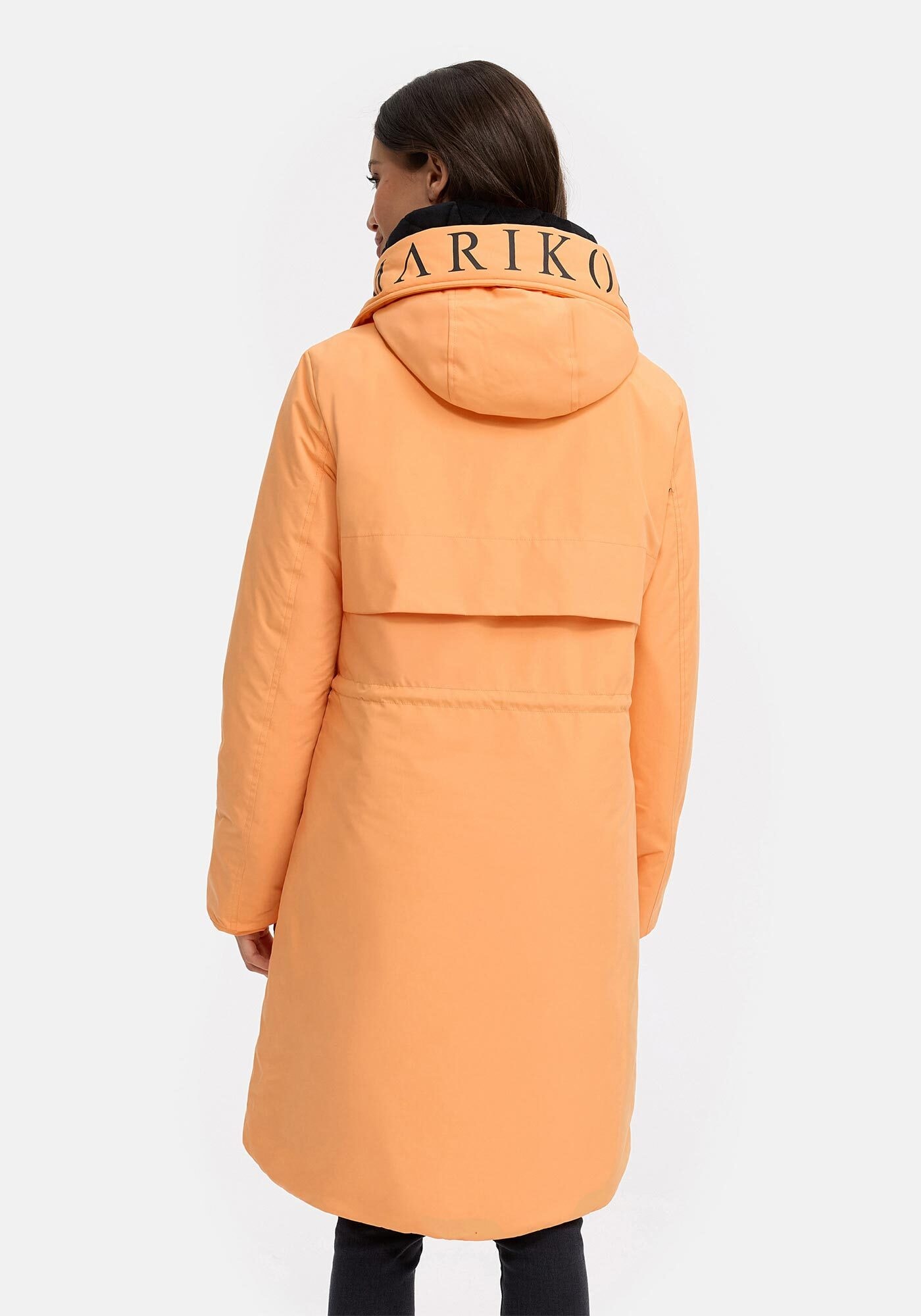Marikoo Winterjacke »Anoukaa«, langer Parka mit abnehmbarer Kapuze