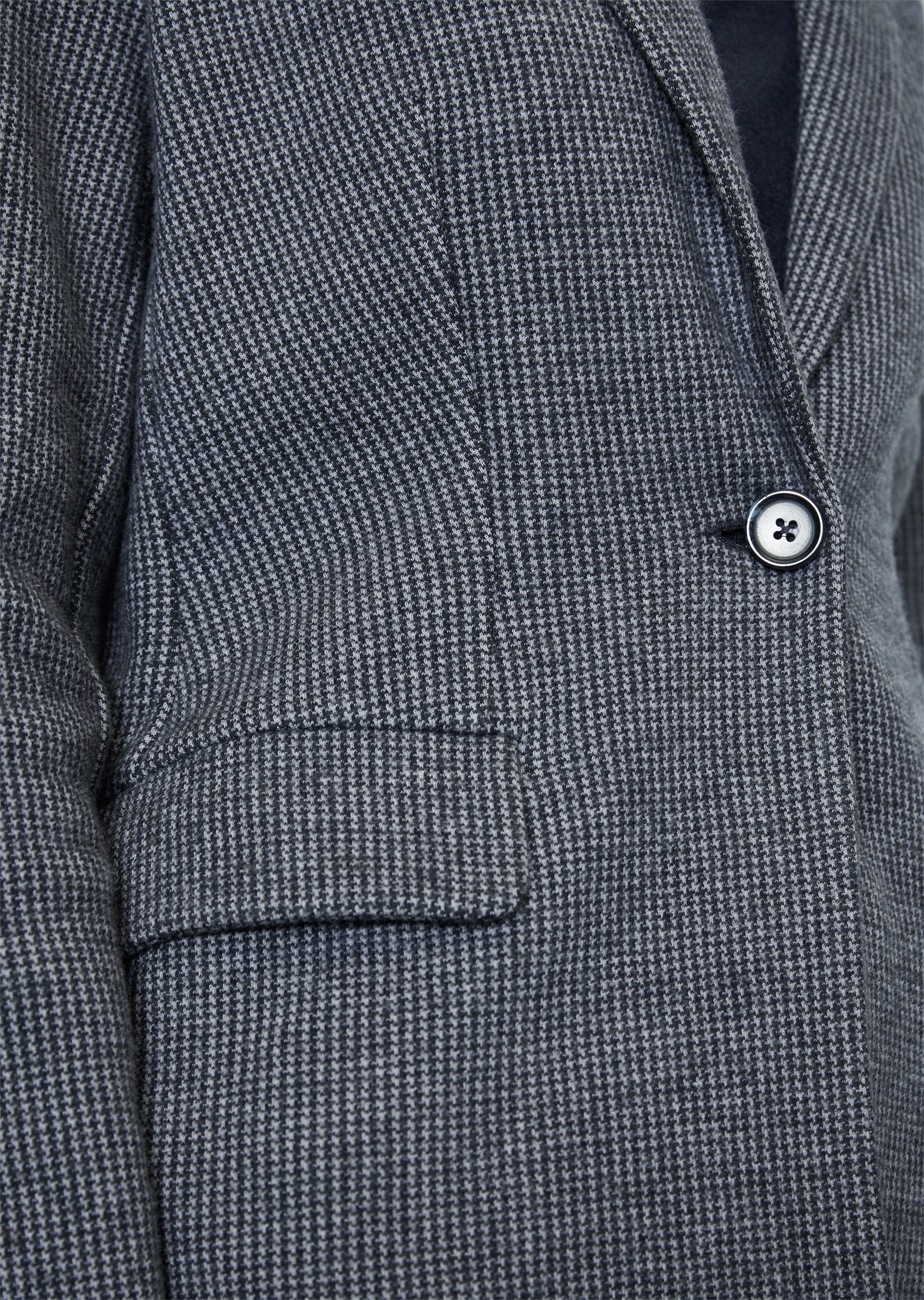 Marc O'Polo Jerseyblazer »mit Mini-Pepita-Muster«