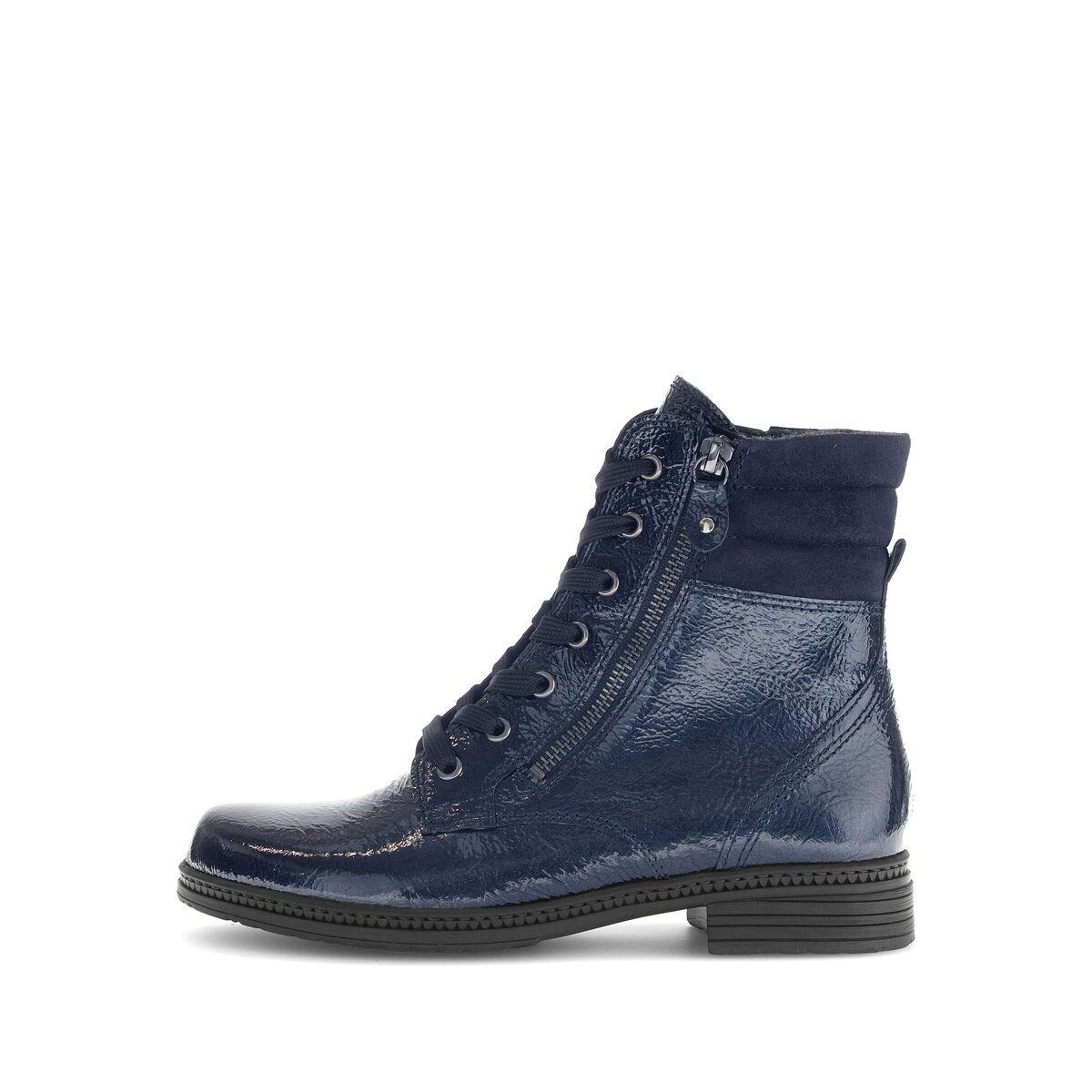 Gabor Schnürstiefelette "Schnürstiefelette Materialmix Leder" günstig online kaufen