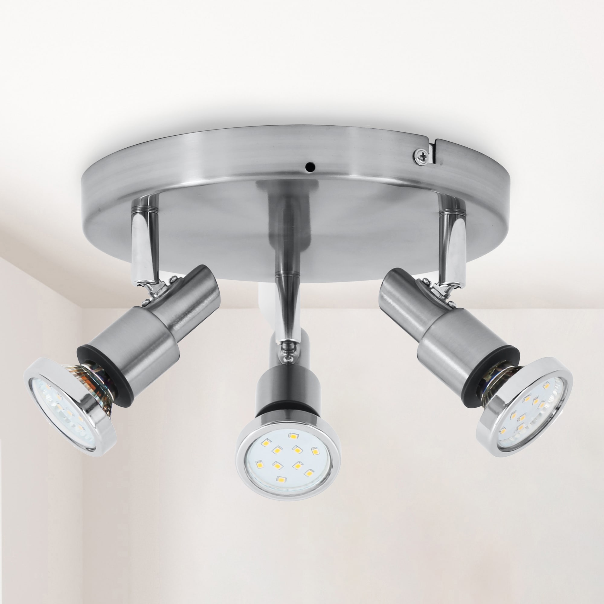 LED Deckenspot »Aurel«, 3 flammig-flammig, LED Deckenstrahler Badlampe IP44 Badezimmer...