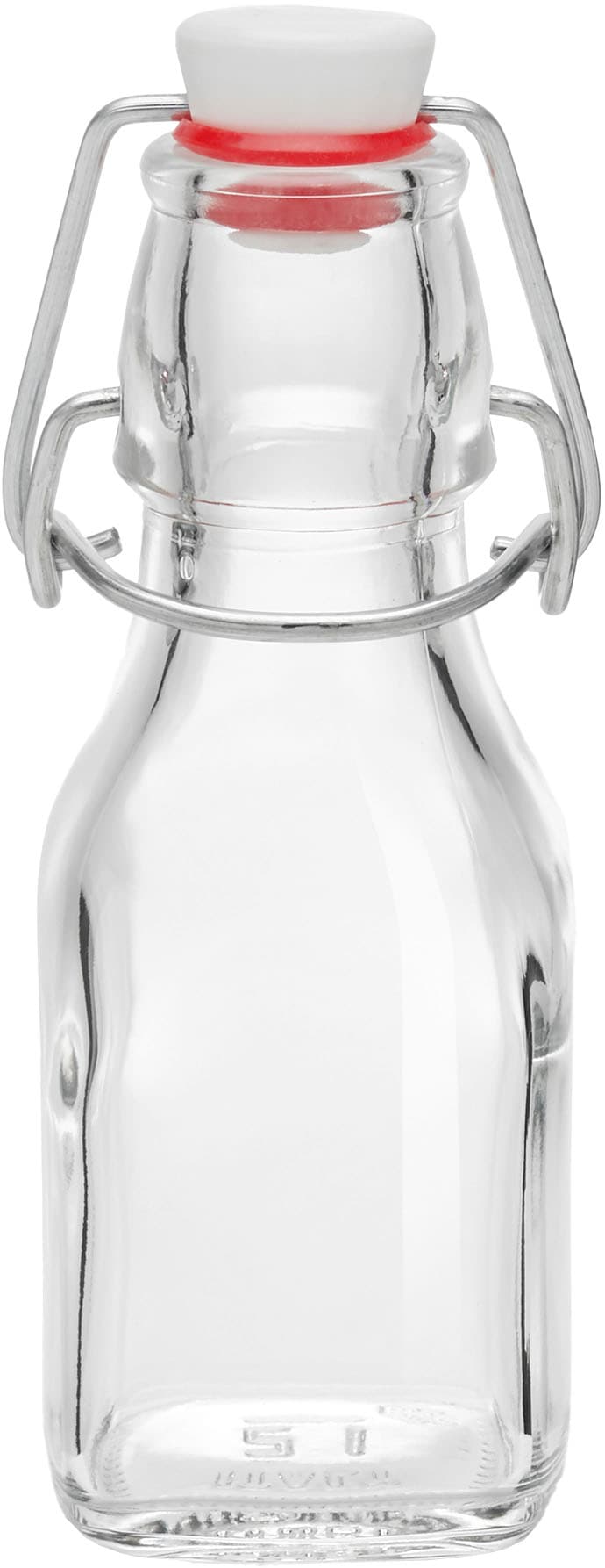 Bormioli Rocco Einmachglas »Flasche Swing 0,125l, 20 Stück« Set, 20 tlg. mit Bügelverschluss