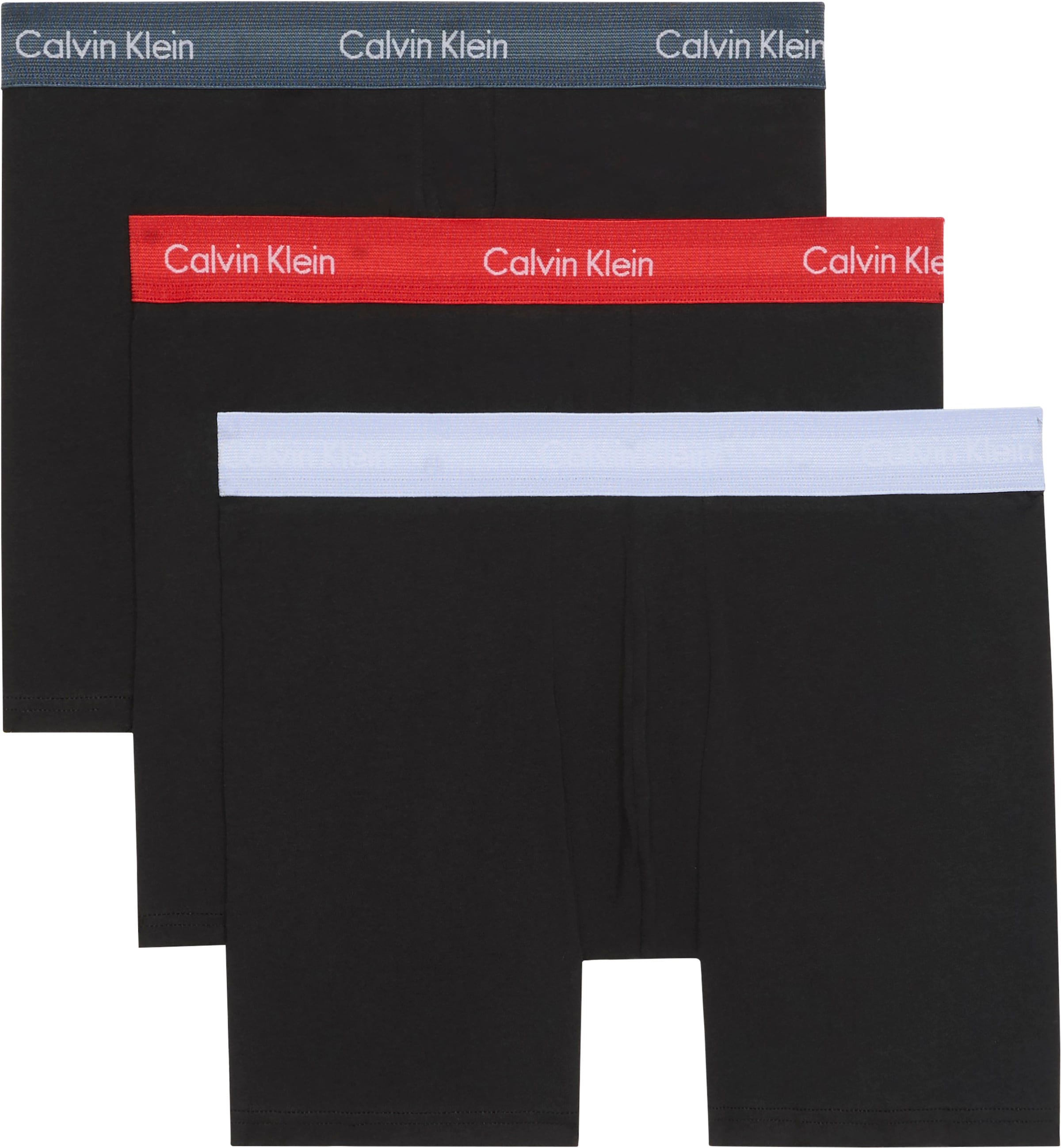 Calvin Klein Underwear Boxer "CK lg Boxer" 3 Stk. tlg., mit längerem Bein günstig online kaufen