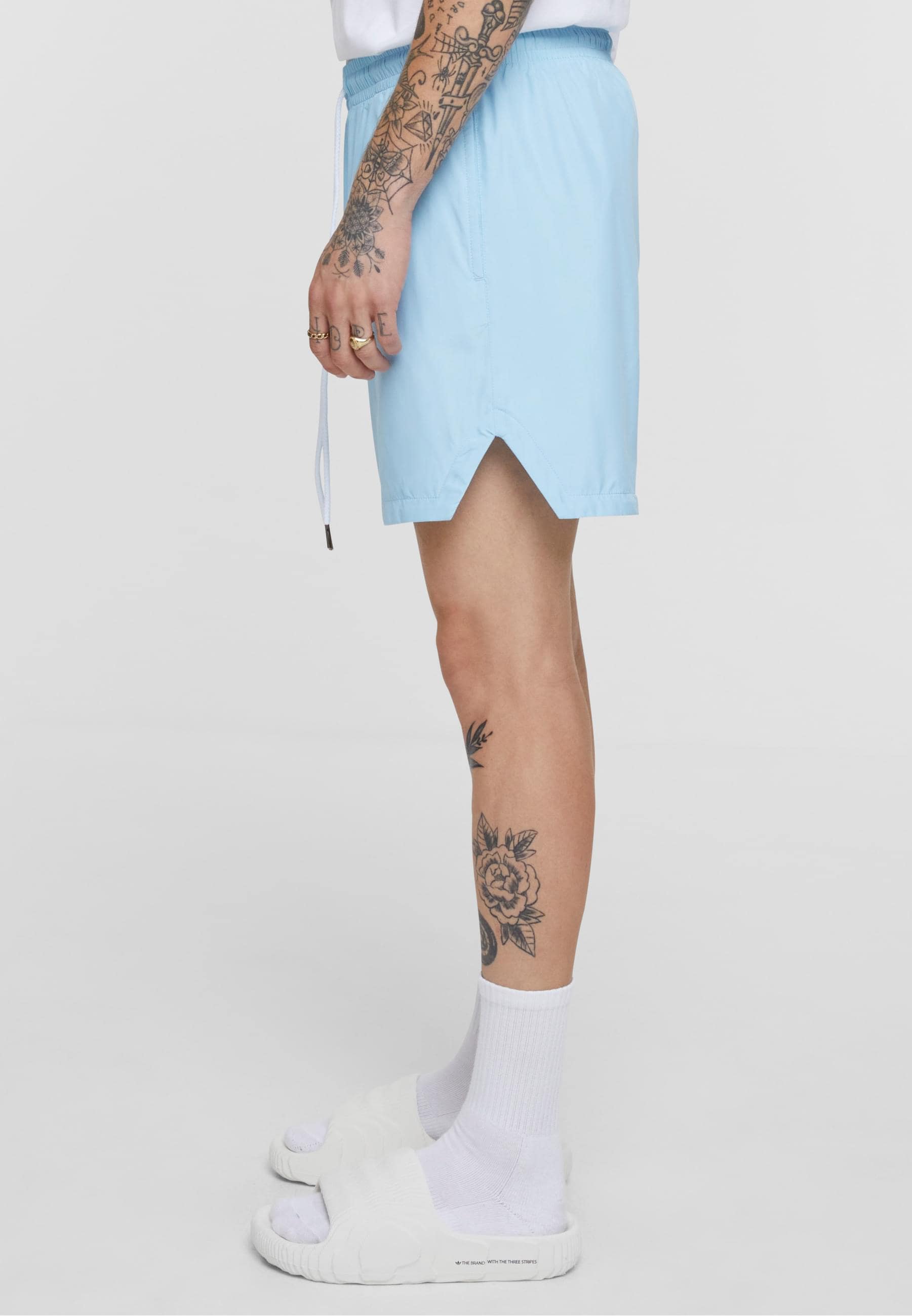 URBAN CLASSICS Shorts »Urban Classics Herren Basic Running Shorts«, (1 tlg.)