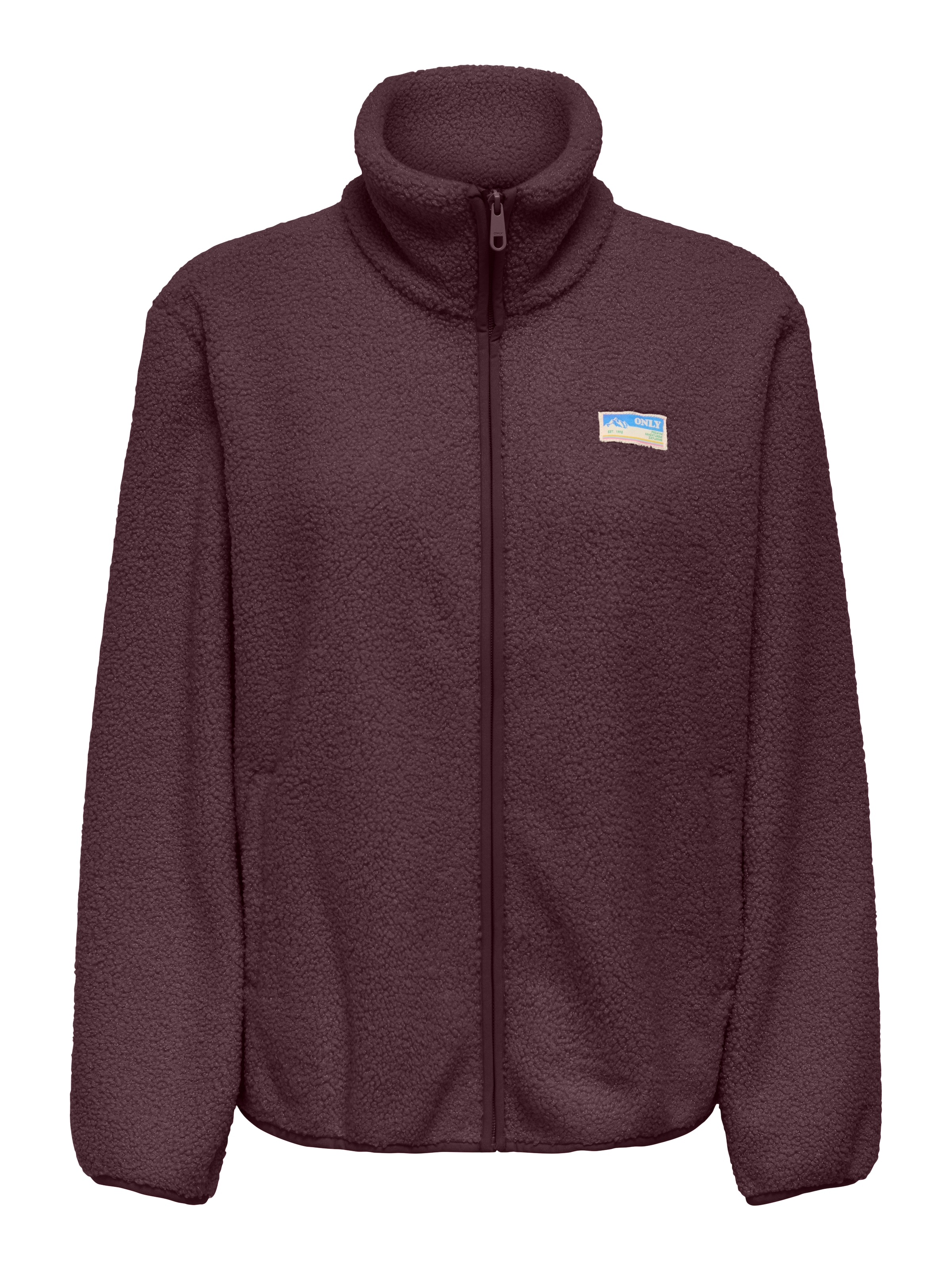 ONLY Plüschjacke »ONLEVA LIFE TEDDY JACKET CC OTW« ohne Kapuze Kunstfaser,