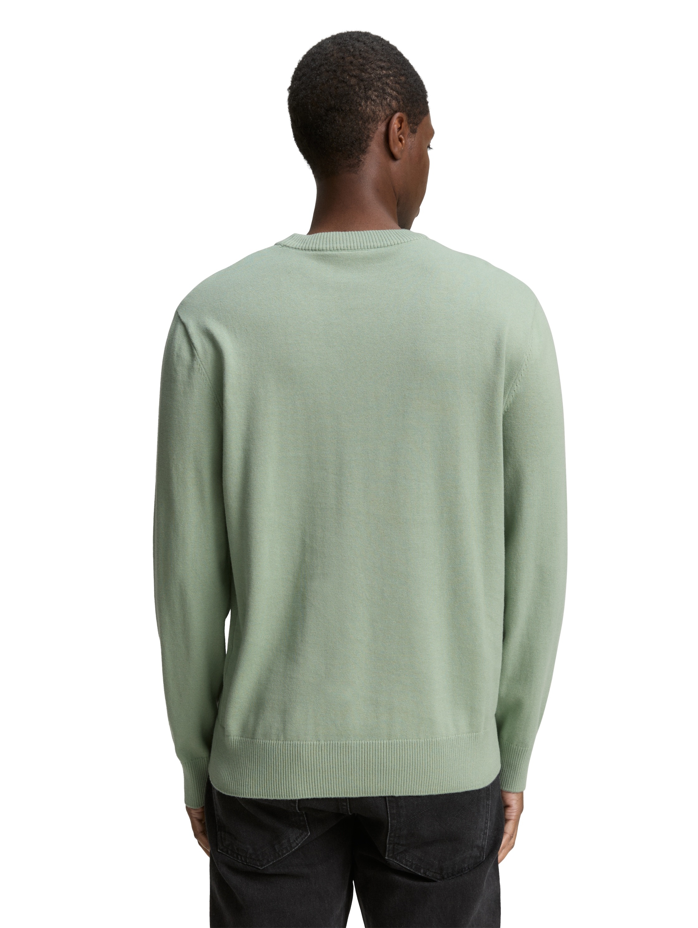 TOM TAILOR Denim Strickpullover, in melierter Optik günstig online kaufen