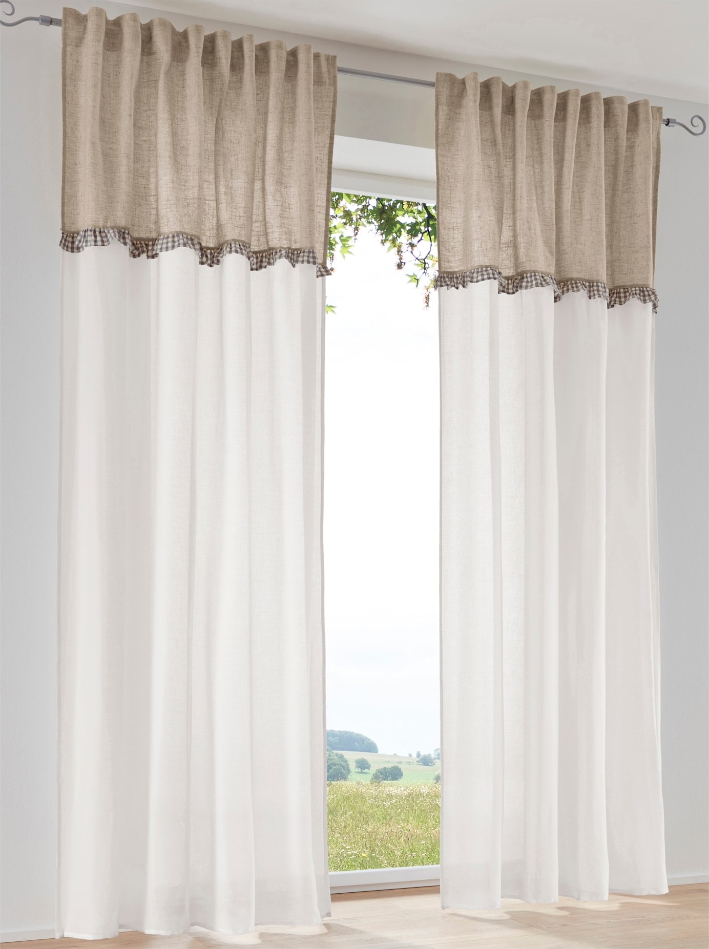 heine home Gardine Multifunktionsband 1 Stk. tlg. günstig online kaufen