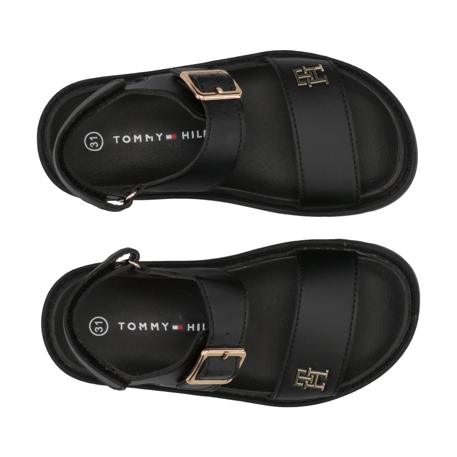 Tommy Hilfiger Plateausandale, Sandale mit modischem Plateau