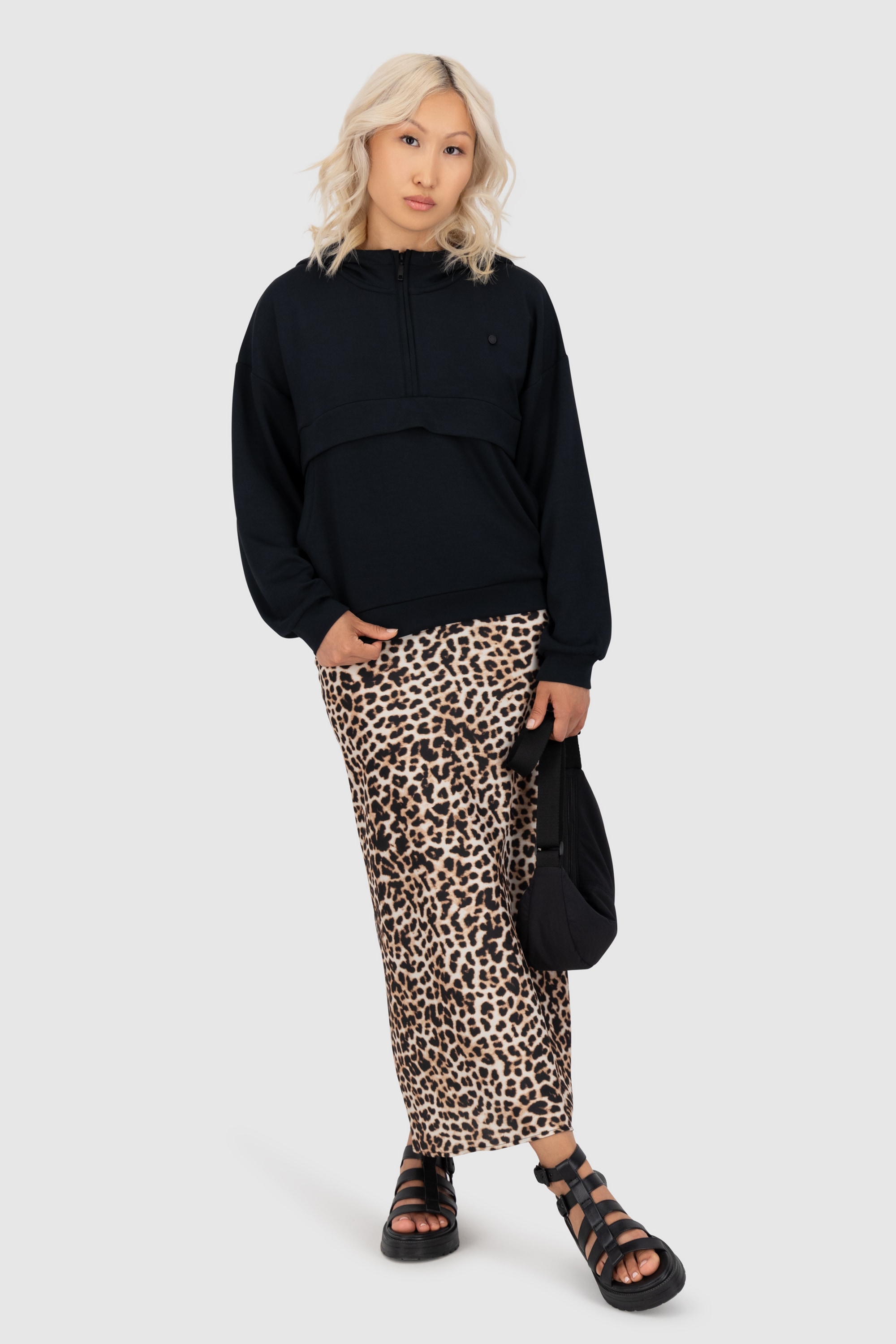Alife & Kickin Kapuzensweatshirt »Damen MajviAK T«, Oversize Hoodie Kapuzenpullover, Supersofter Pullover mit Kapuze