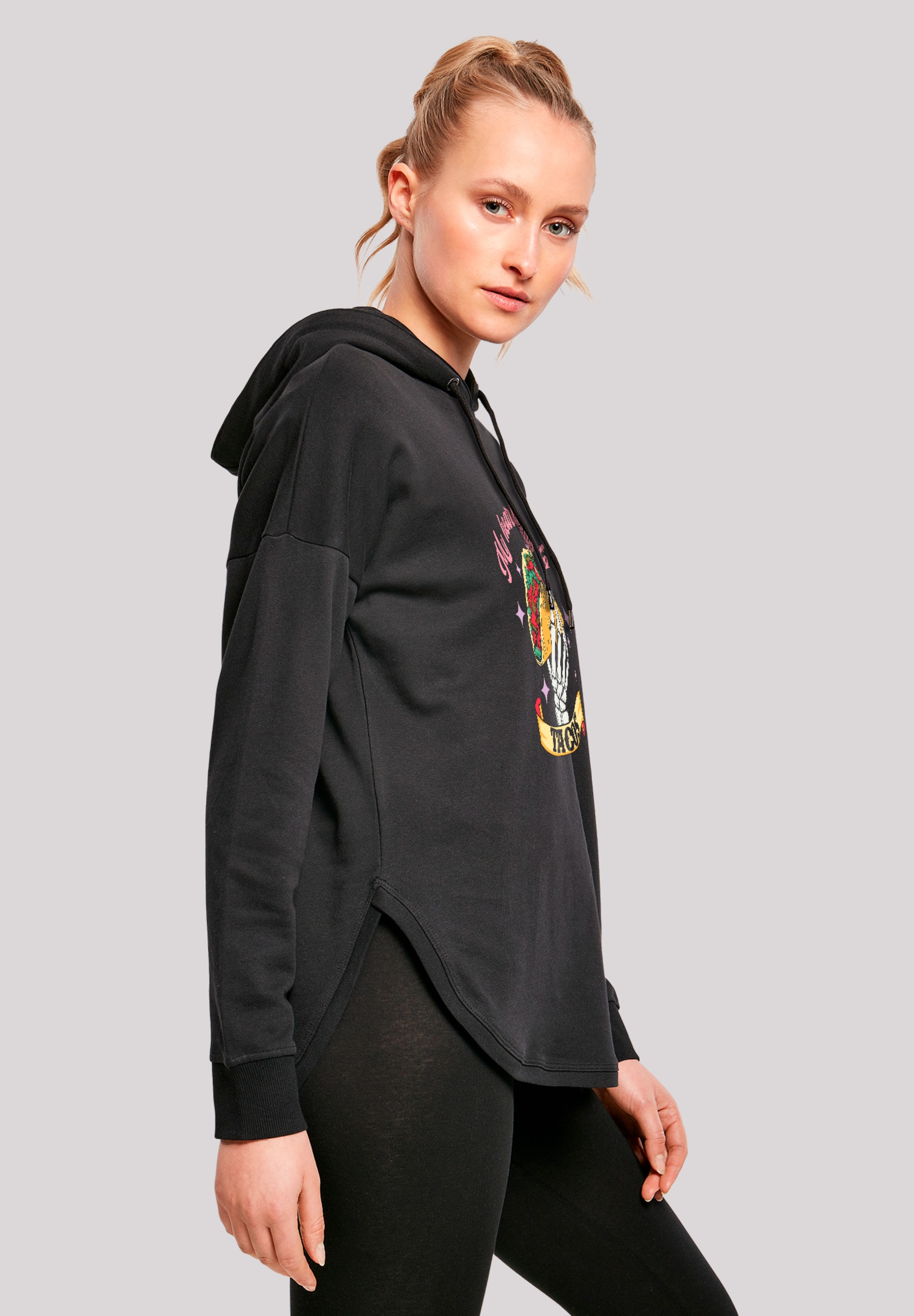 F4NT4STIC Kapuzenpullover »Anti Valentinstag My Herz belongs to tacos«, Premium Qualität