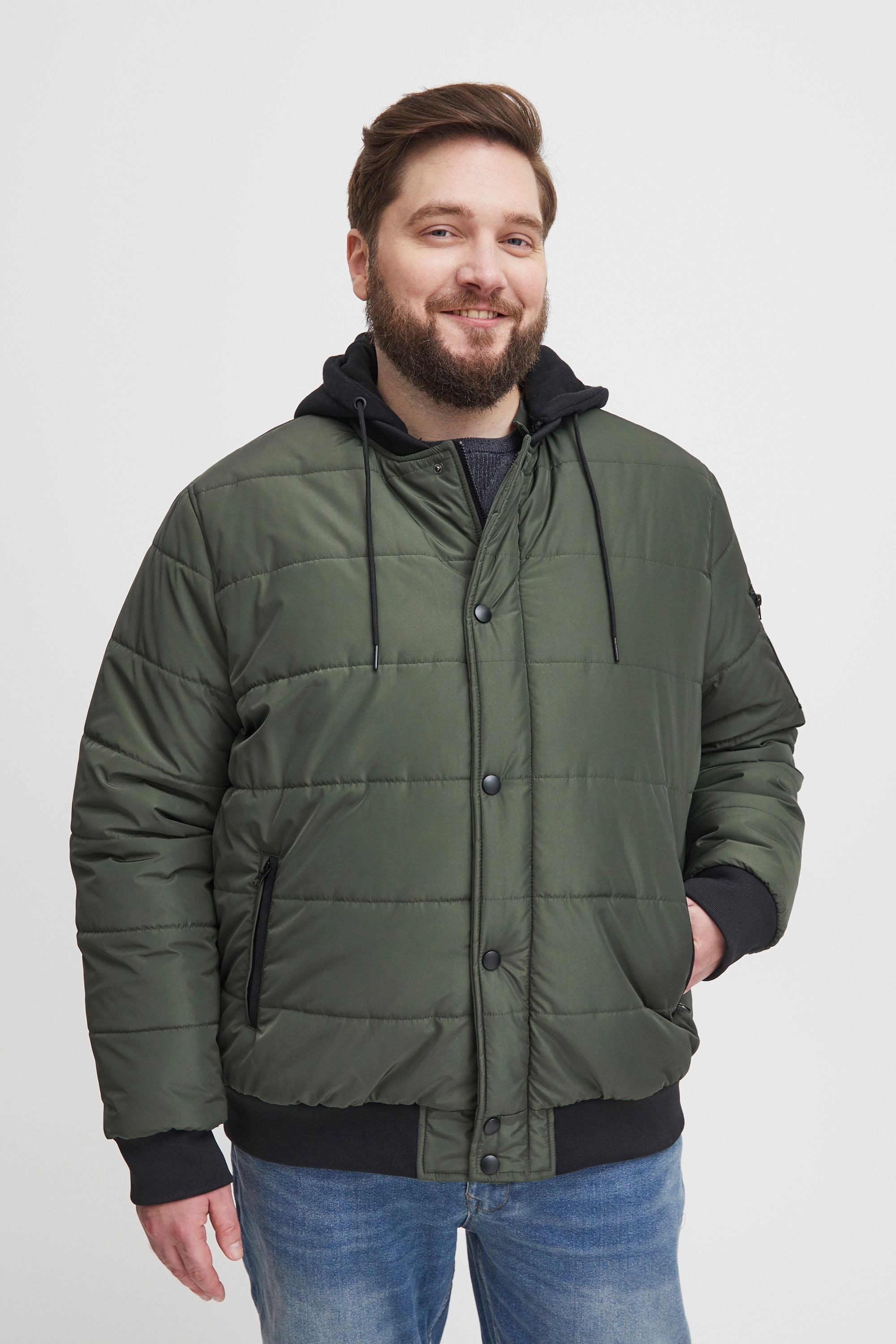 Blend Steppjacke "BHOuterwear" mit Kapuze Wärmende Basic Winterjacke günstig online kaufen