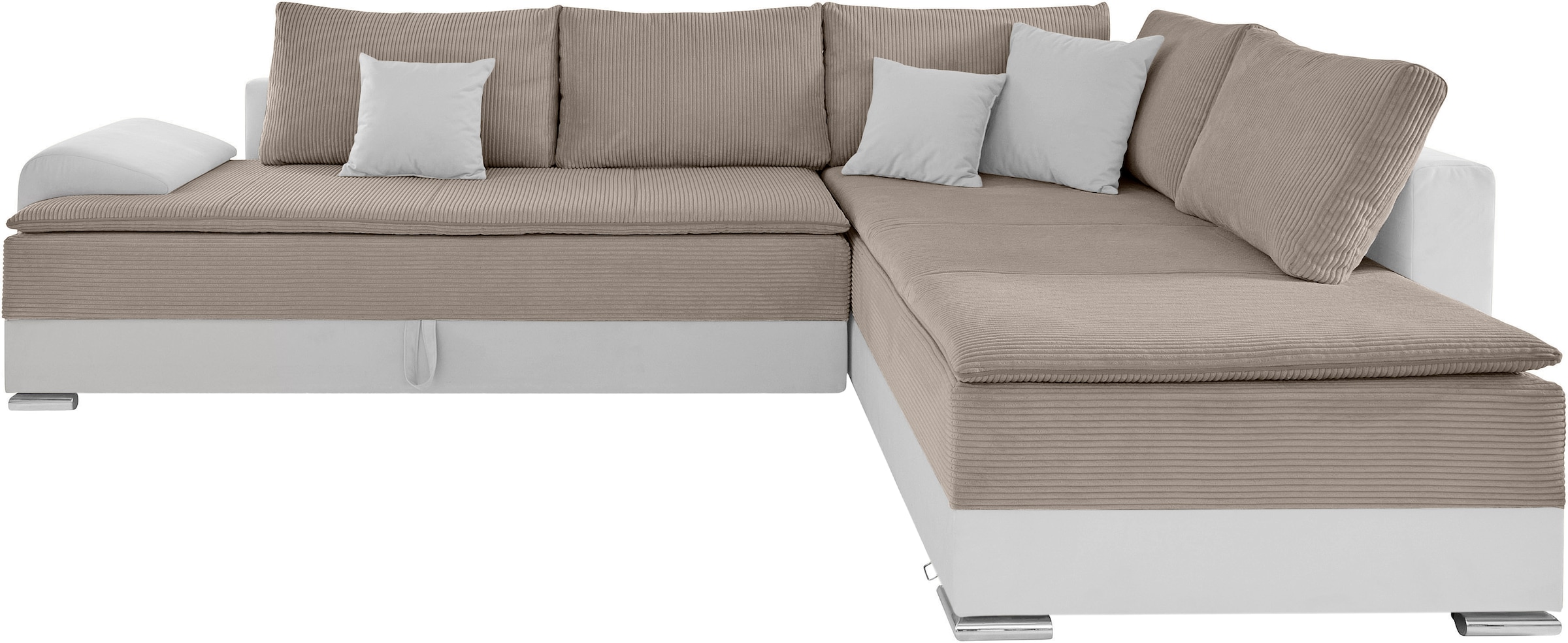 INOSIGN Ecksofa "Boxspringbett Night & Day L-Form mit Dauer-Schlaffunktion günstig online kaufen