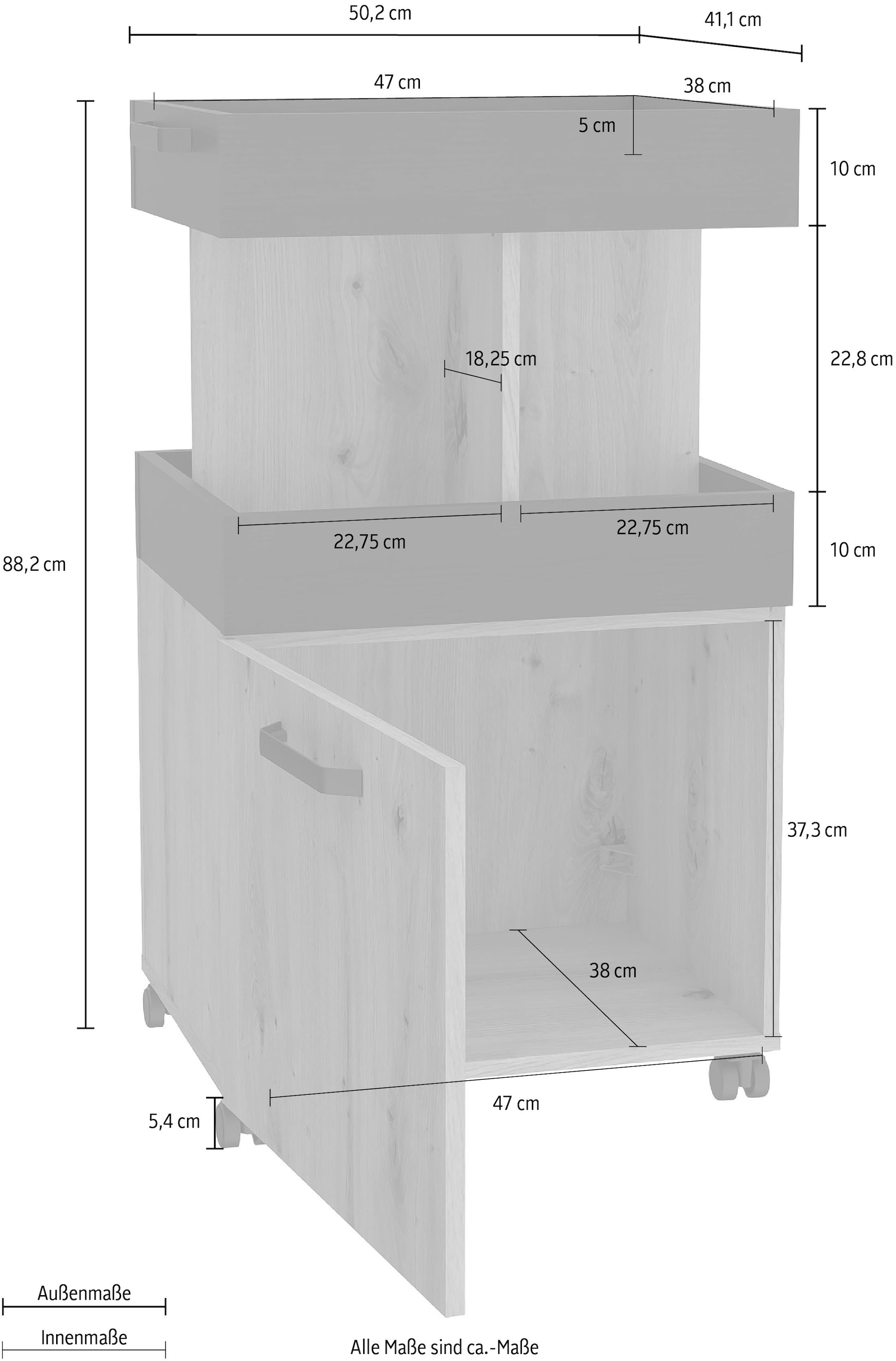 FORTE Barschrank, Höhe ca. BAUR 88 | bestellen cm