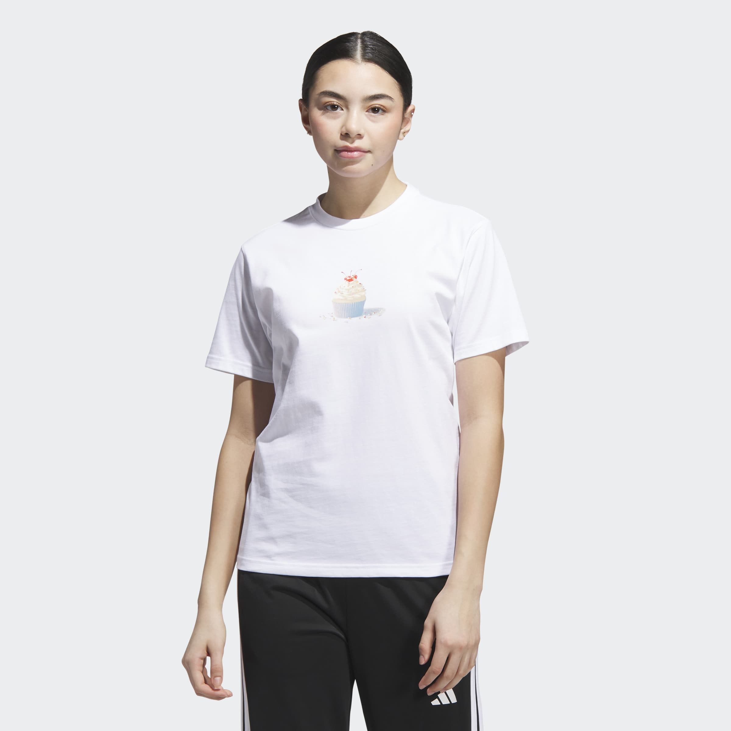 adidas Sportswear T-Shirt "SEASONAL ESSENTIALS CUPCAKE GRAPHIC" sportlicher günstig online kaufen