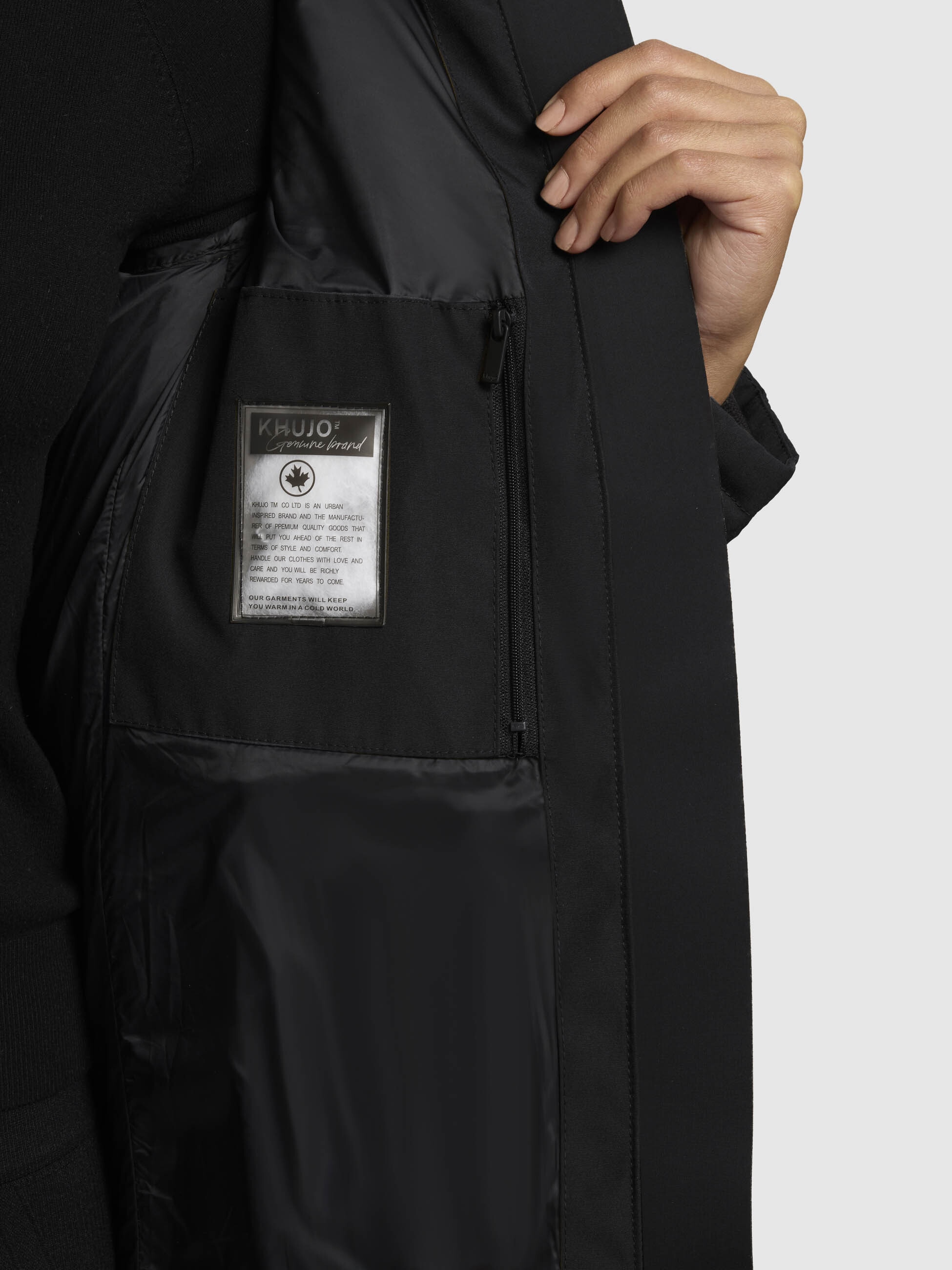 khujo Steppmantel »DEVION TEDDY«