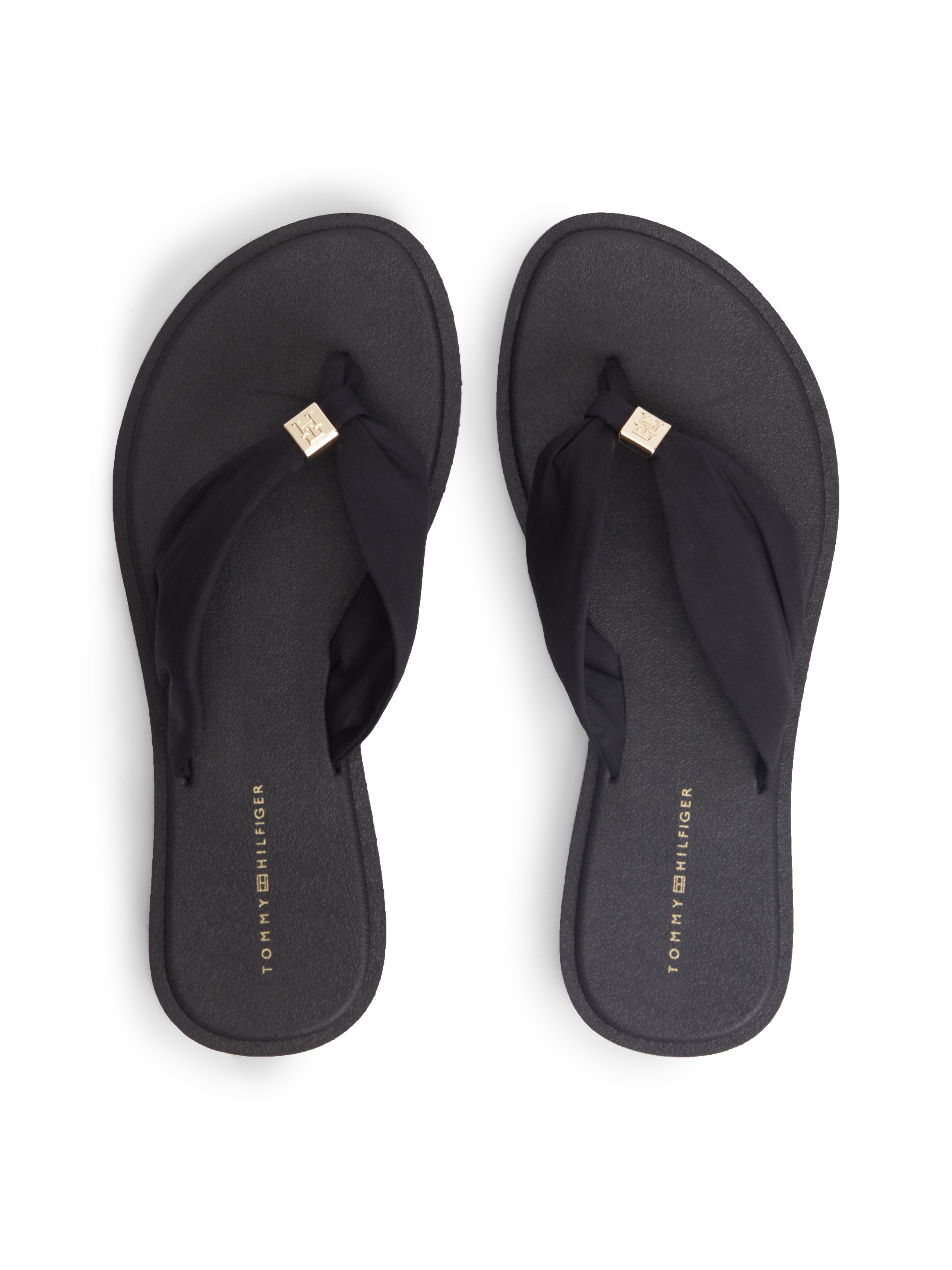 Tommy Hilfiger Zehentrenner »TH SCANDI SOFT SUMMER SANDAL«  Sommerschuh, Strandschuh mit Schmuckelement