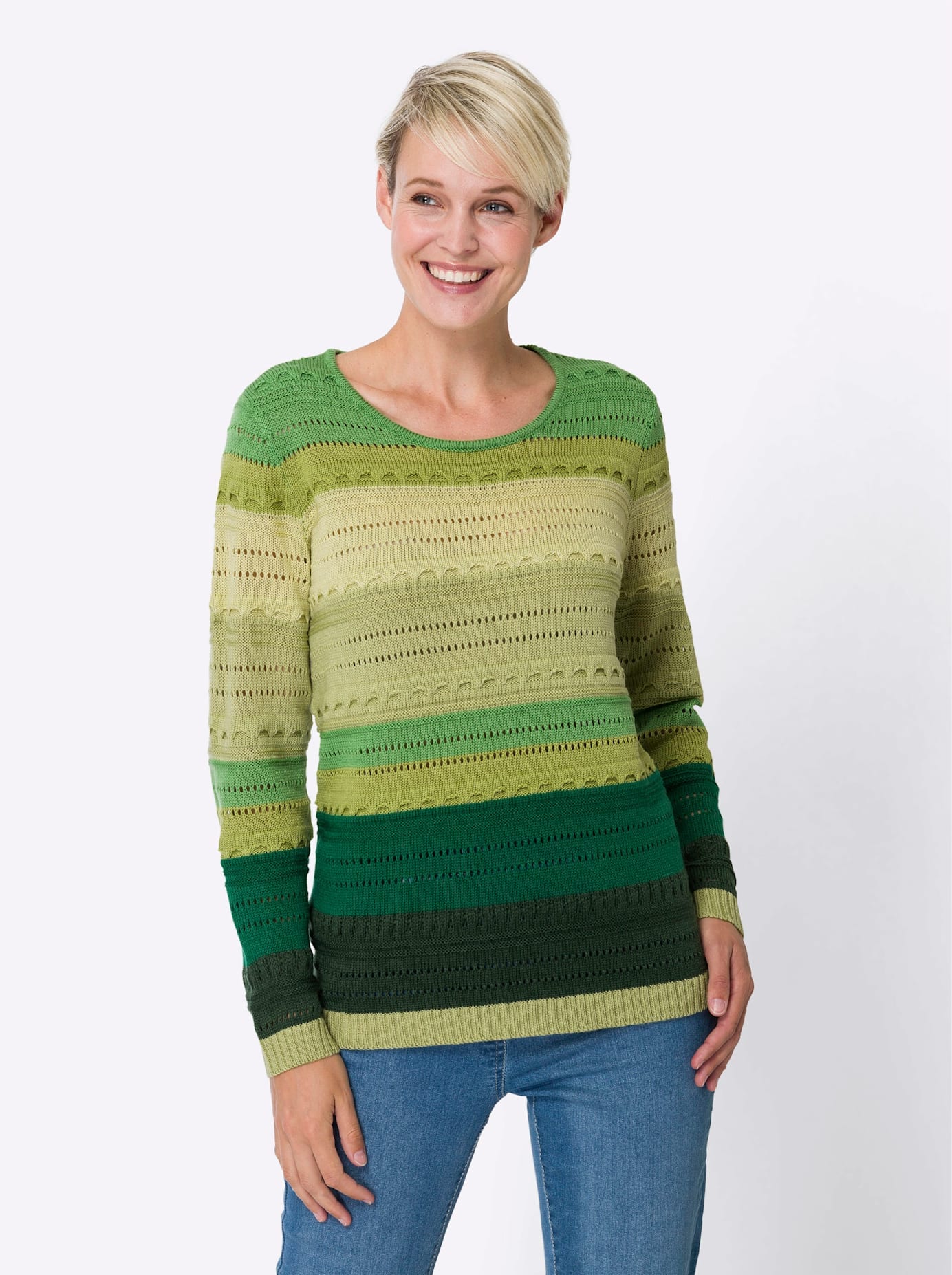 Classic Basics Strickpullover "Langarm-Pullover" günstig online kaufen