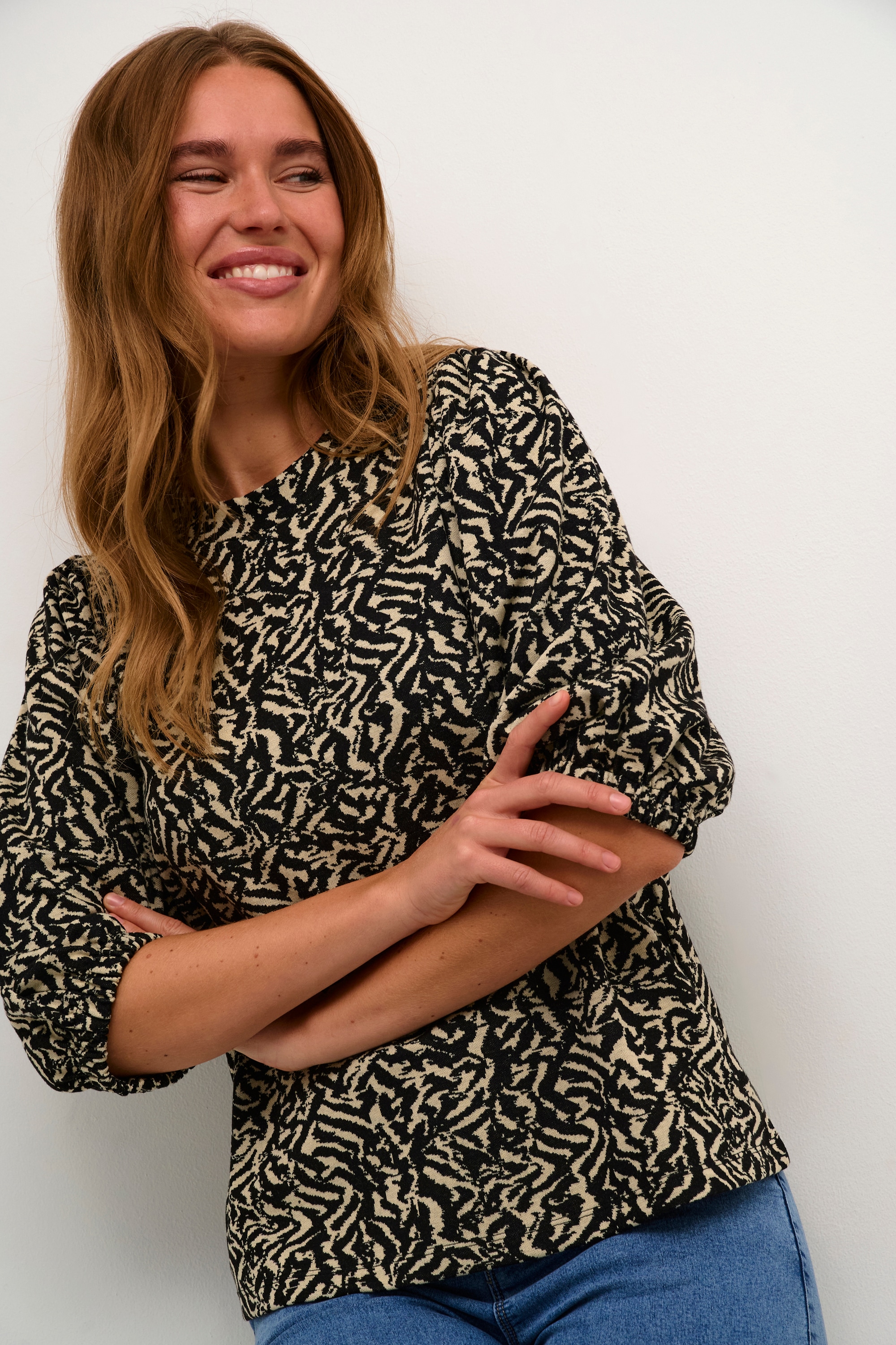KAFFE Longtop »Langarm-Shirt KAjanna«