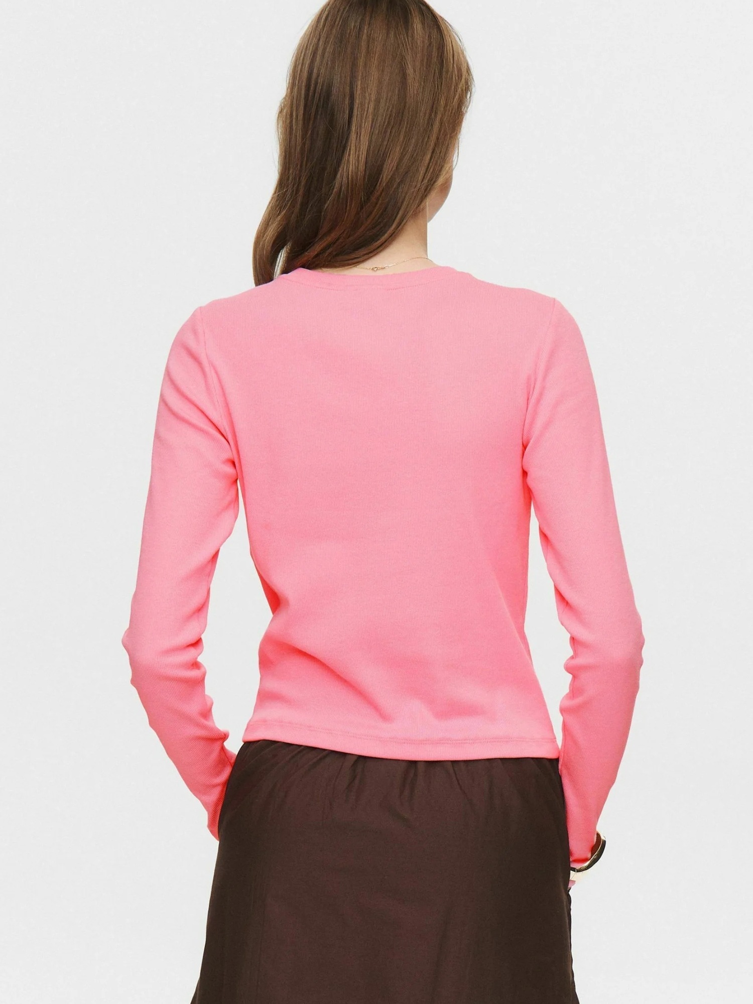 nümph Langarmhemd »Nümph Long Sleeve T-Shirt Cropped NURILEY«