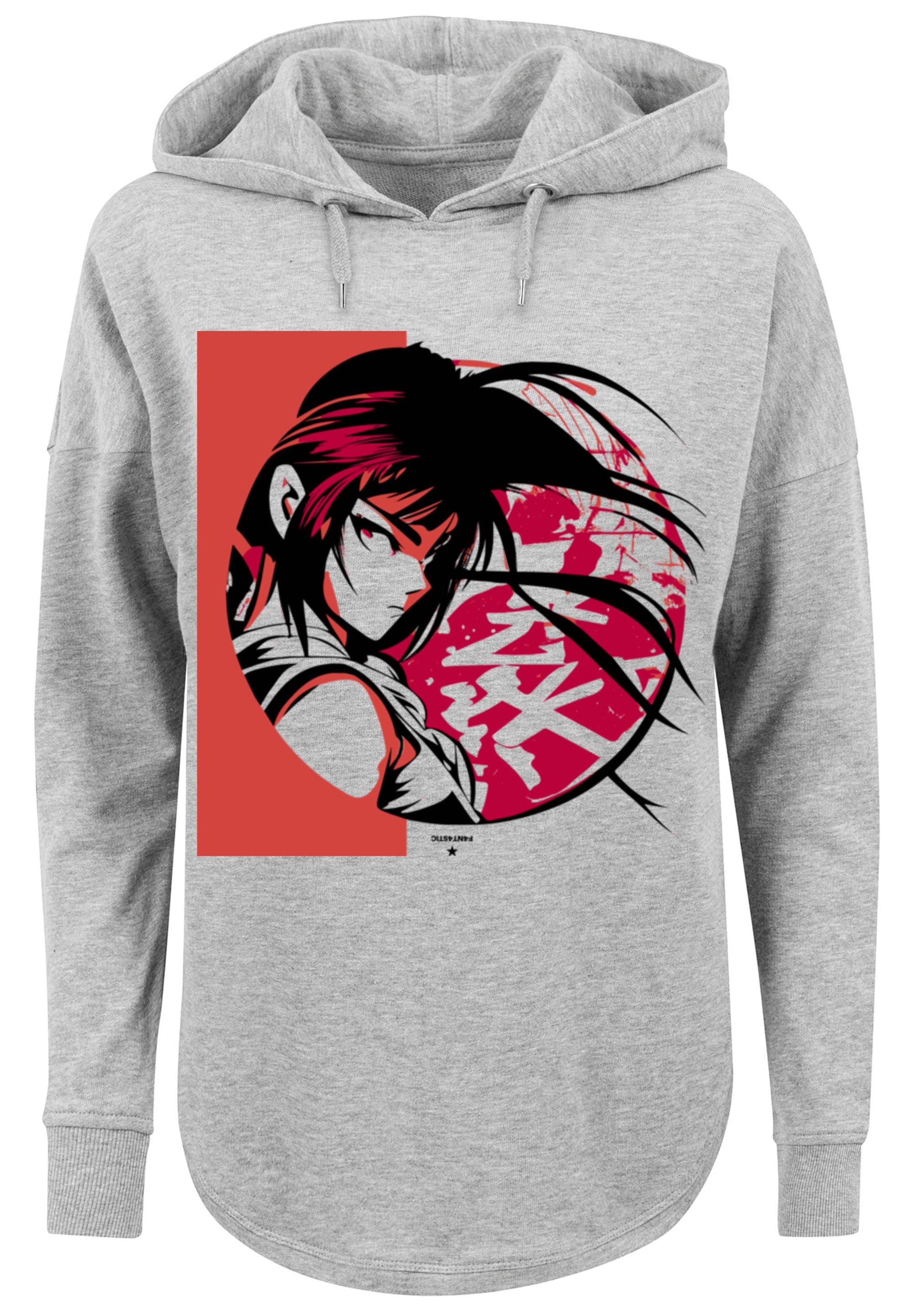 F4NT4STIC Kapuzenpullover »Manga Girl Japan«, Print