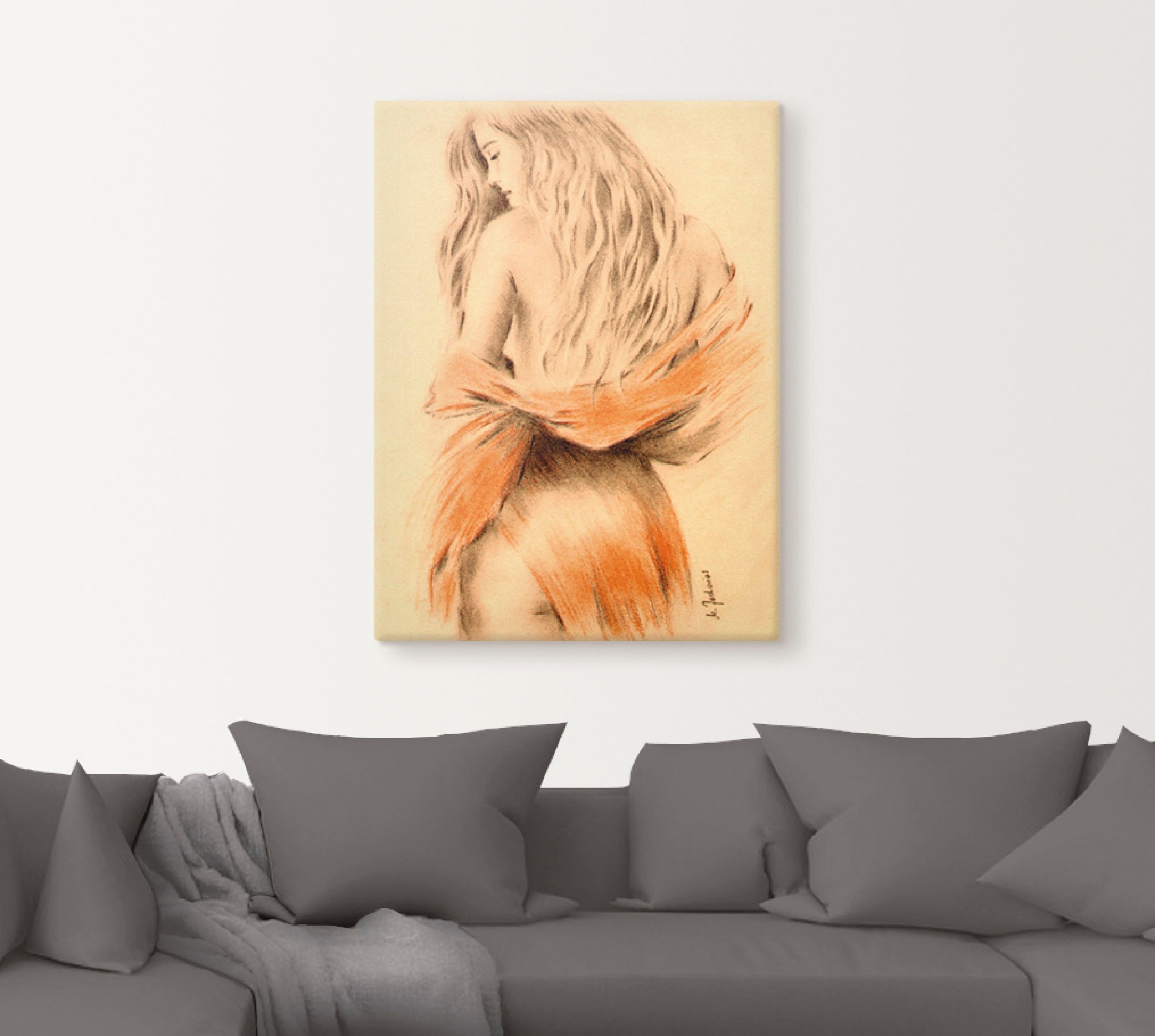 Artland Wandbild »Traumgirl«, Frau, (1 St.), als Leinwandbild, Poster in verschied. Größen