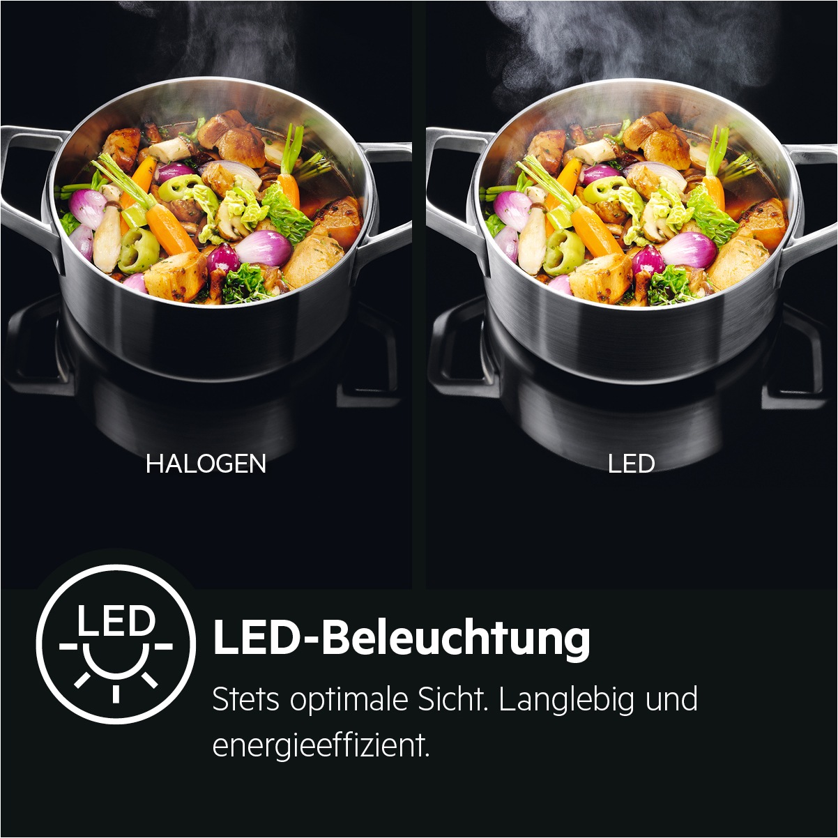 AEG DEB2531S Halb eingebaut (Pullout) Grau 352 m³/h