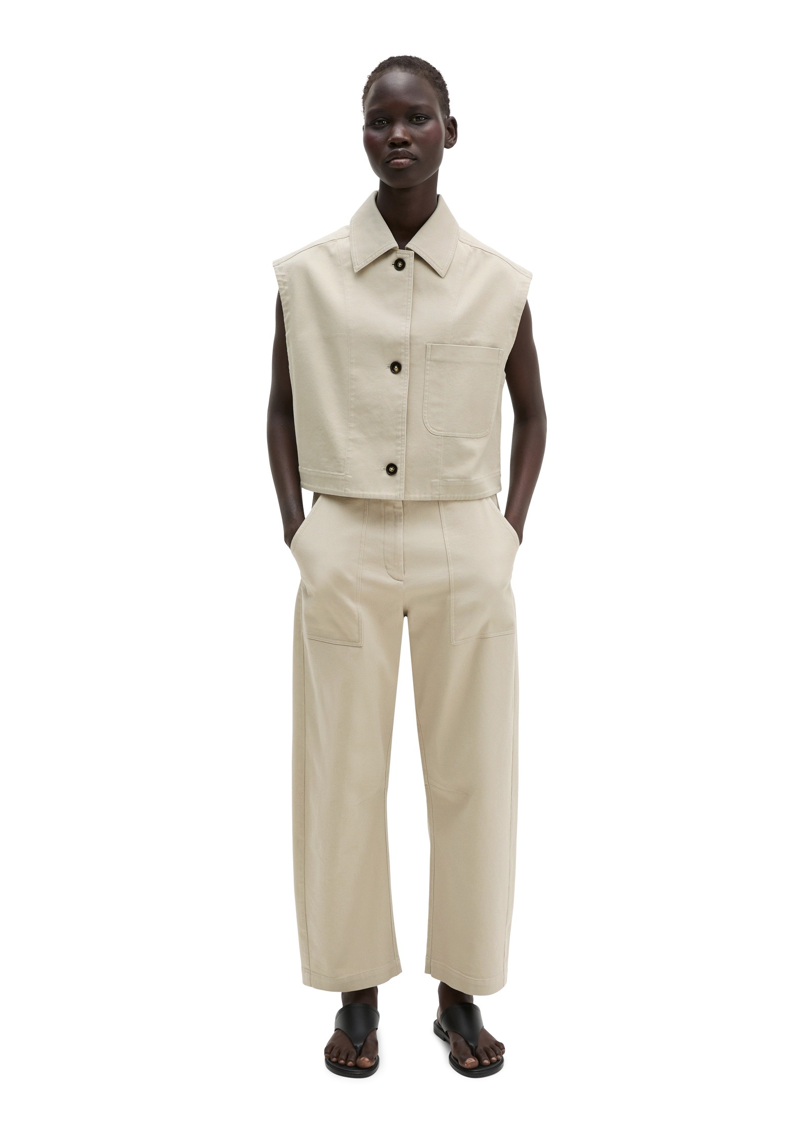 Marc O'Polo Anzugweste »aus Baumwoll-Twill-Stretch«