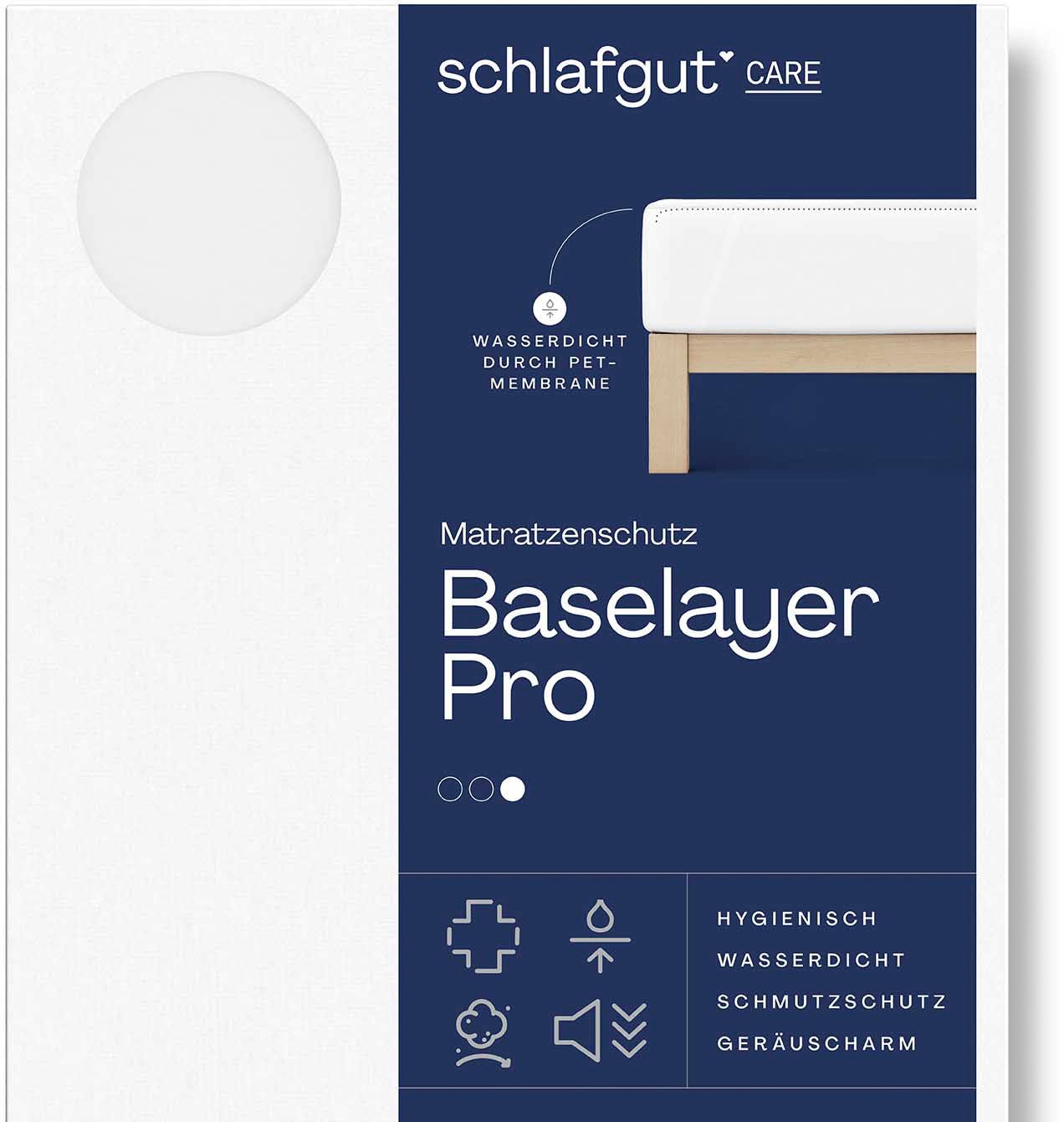 Schlafgut Matratzenauflage "Baselayer Matratzenschutz Pro", wasserundurchlässig