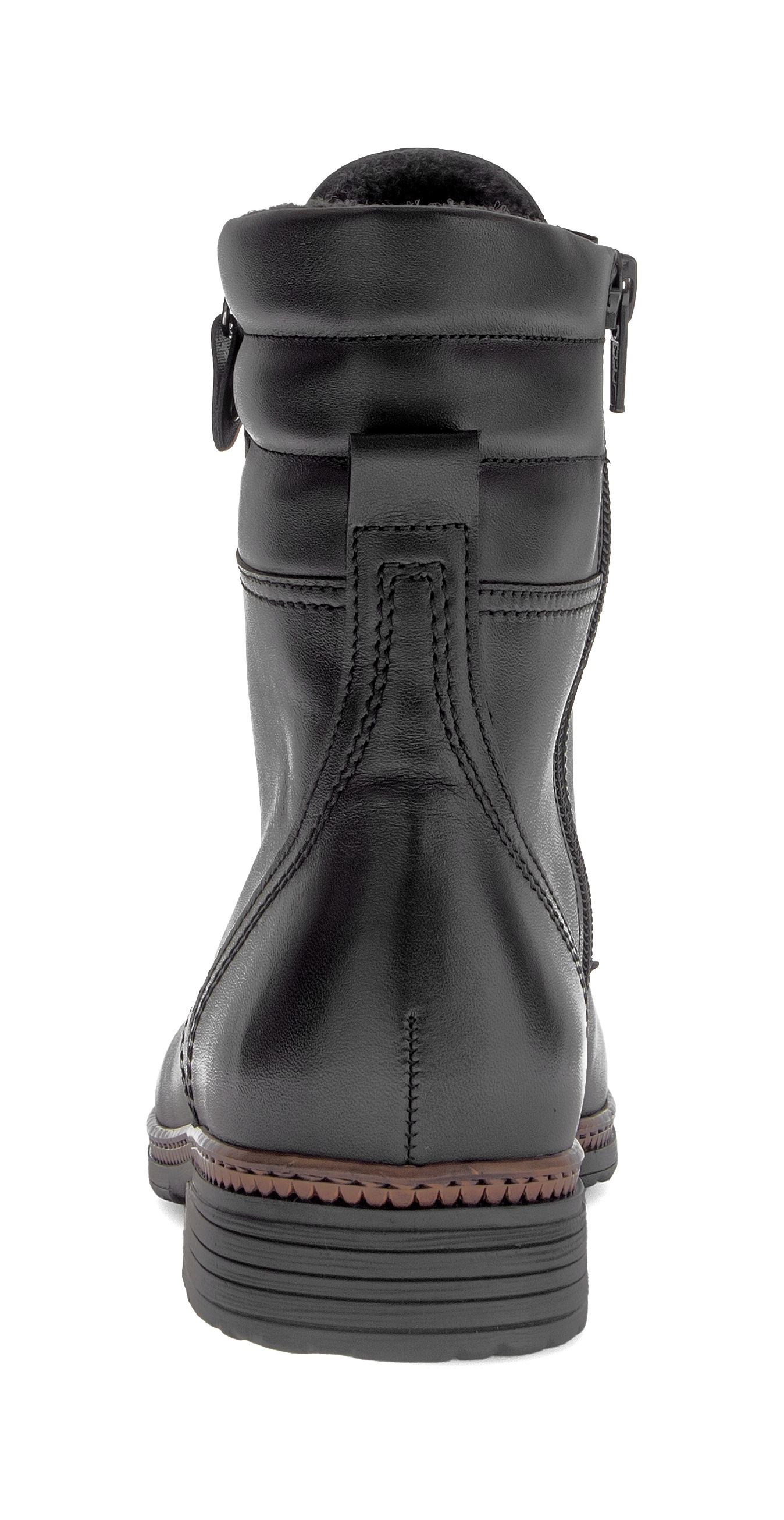 Thumbnail - Gabor Schnürstiefelette, Blockabsatz, Schnürboots mit Zierreißverschluss an der Außenseite