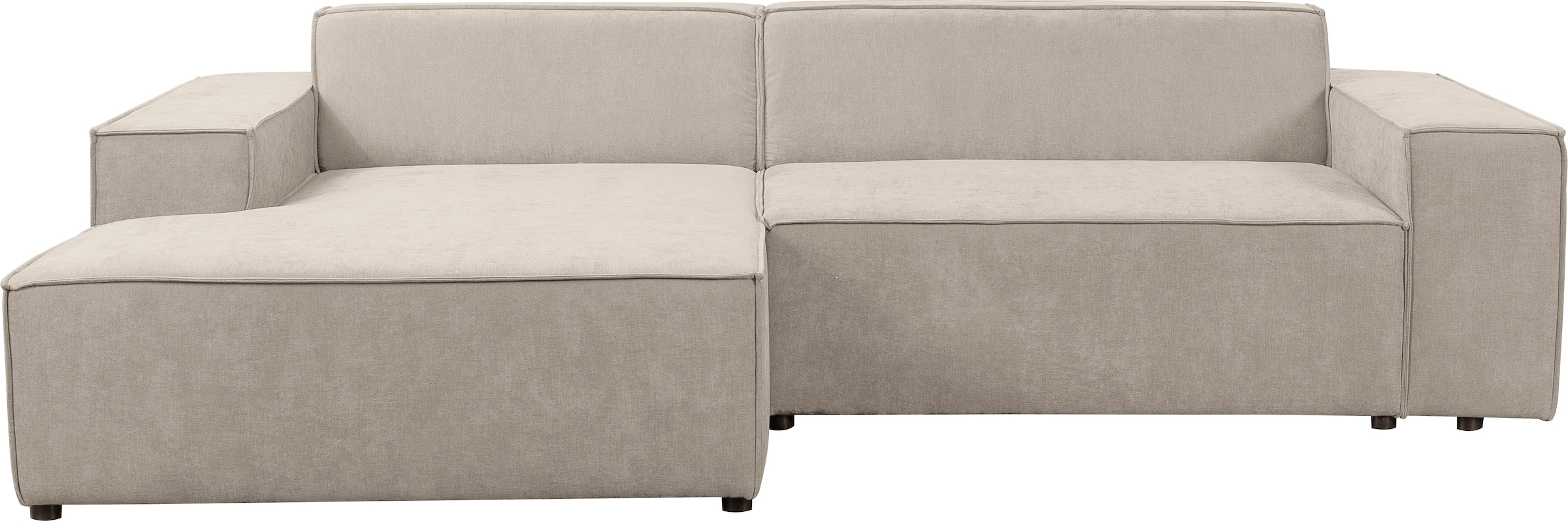 WERK2 Ecksofa "Trento, elegant & zeitlos, Breite 268cm, pflegeleichte Bezüg günstig online kaufen