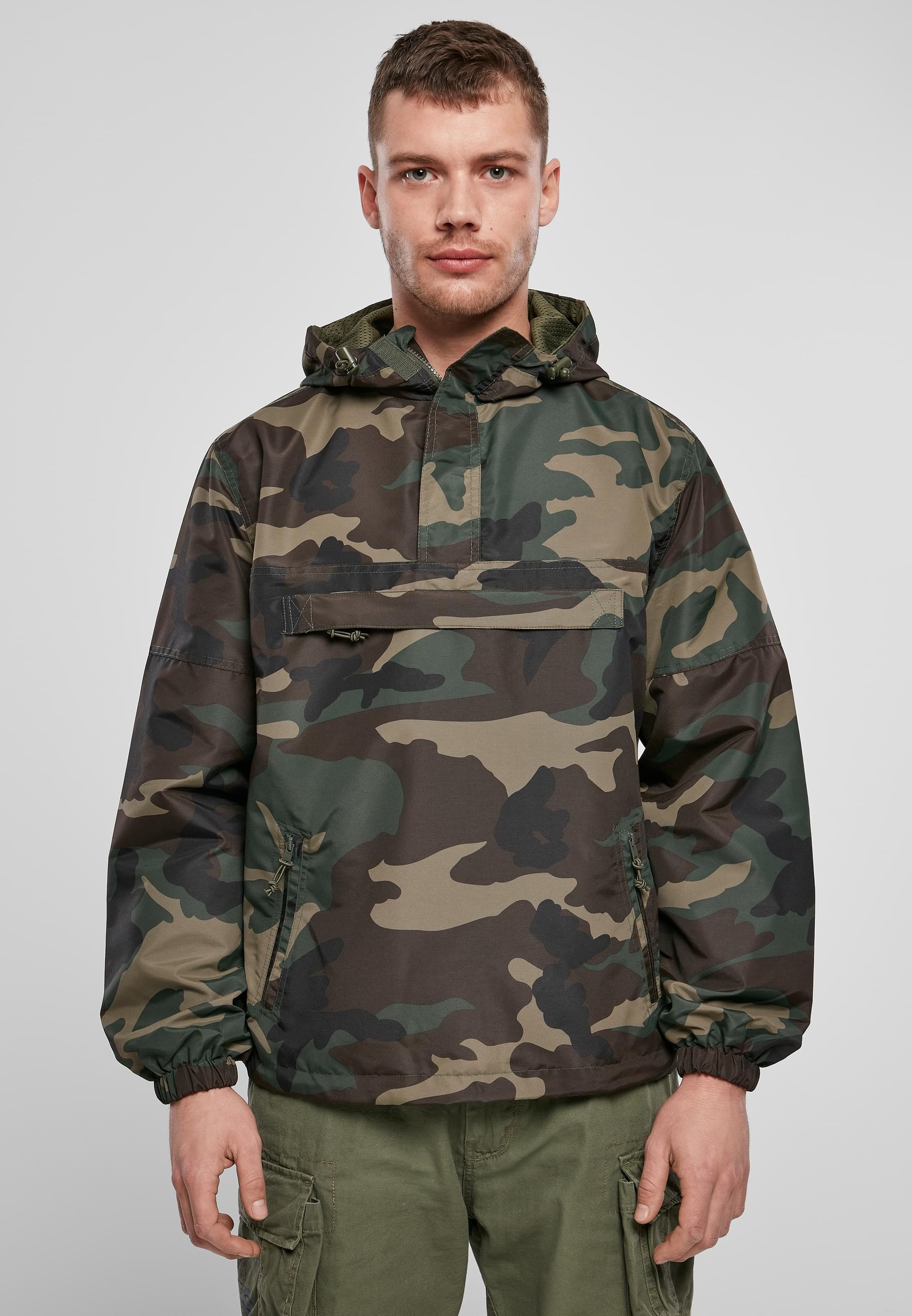 Brandit Allwetterjacke »Brandit Herren Summer Pull Over Jacket«, (1 St.), mit Kapuze
