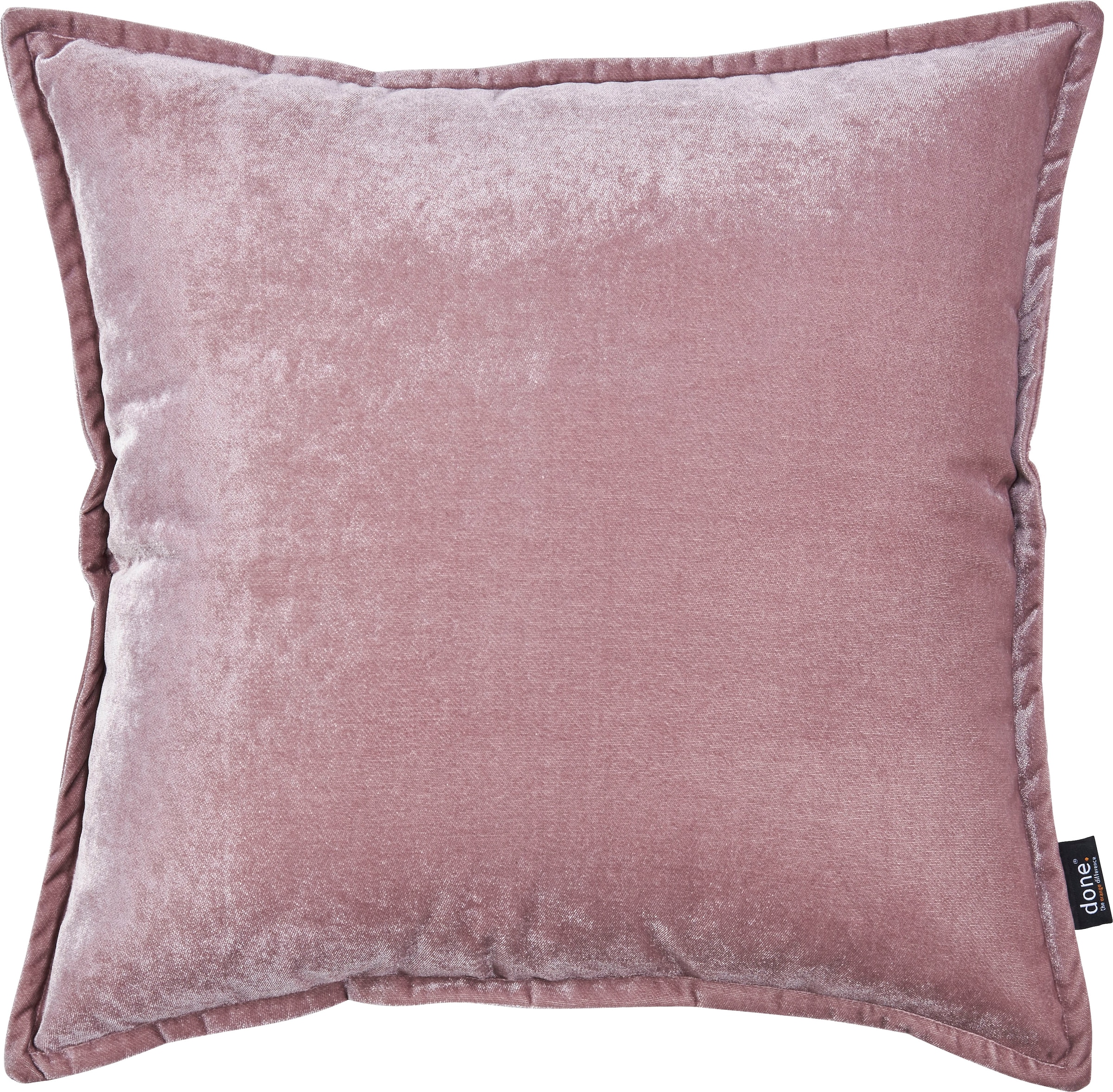 done. Dekokissen "Glam" unifarben, Reißverschluss, Kissenhüle ohne Füllung, günstig online kaufen