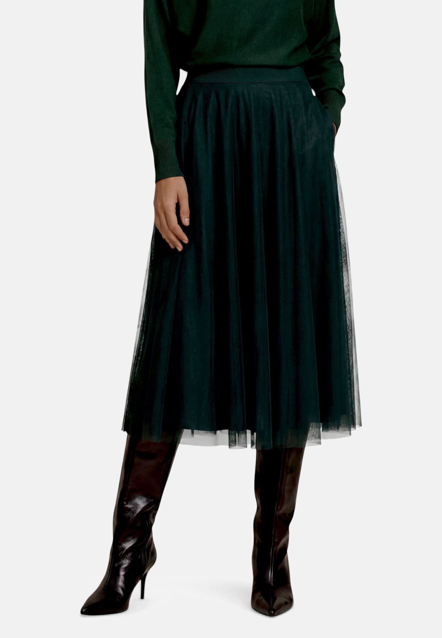 Zero Midirock »Damen« Material