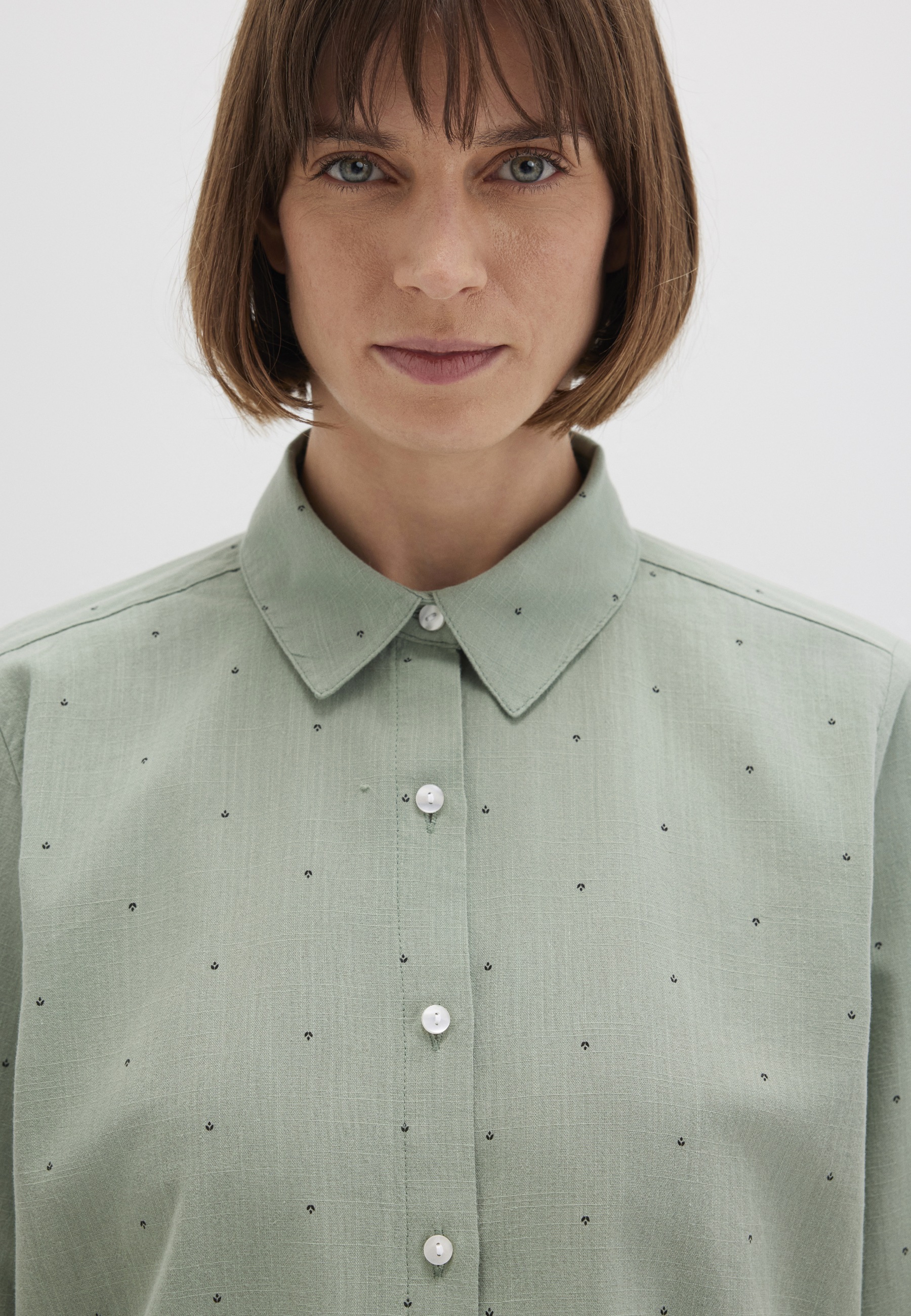 Mavi Langarmbluse »LONG SLEEVE SHIRT«, Print Bluse