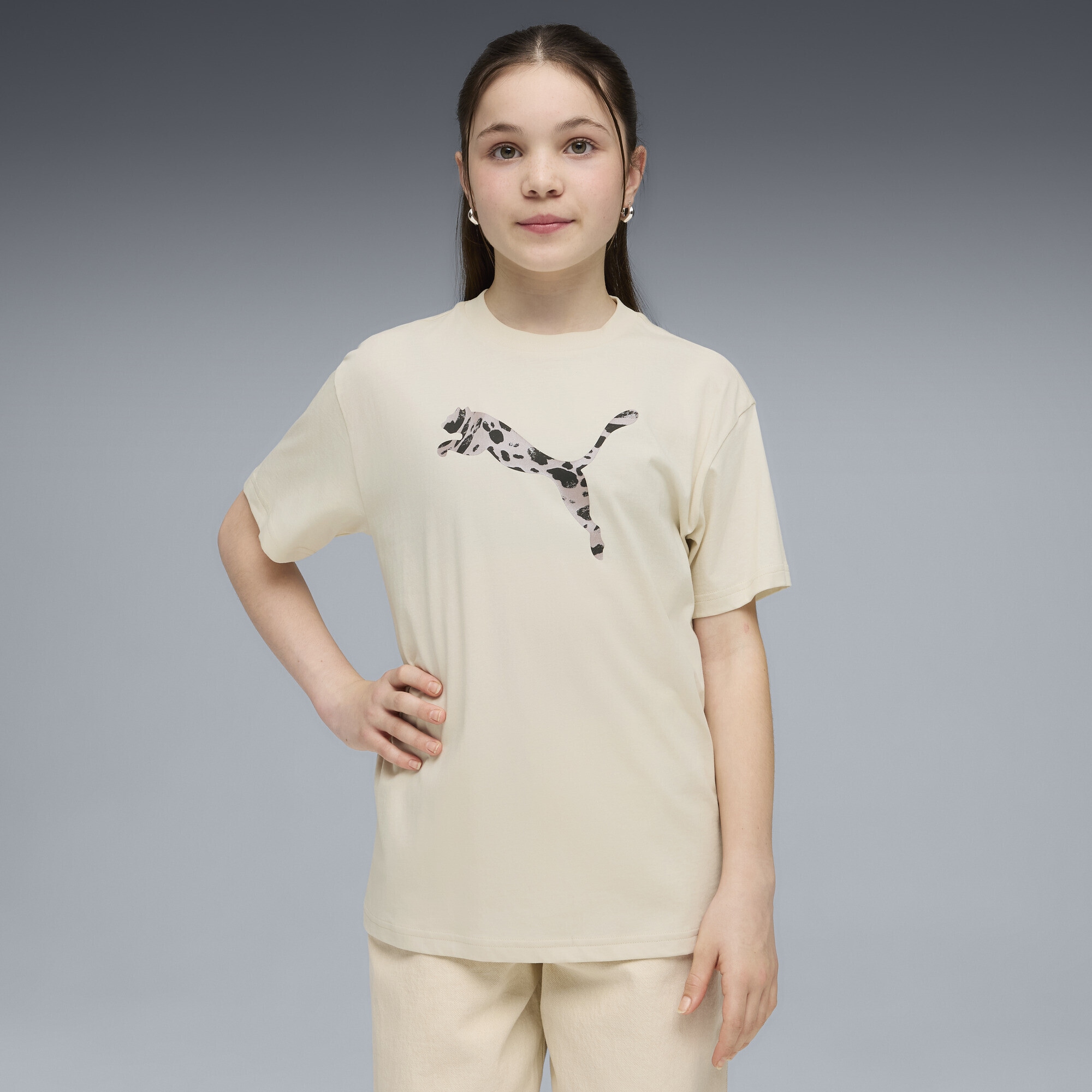 PUMA T-Shirt »Essentials Graphics Animal T-Shirt Mädchen«