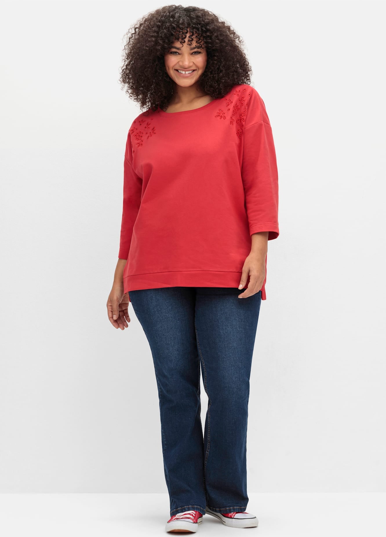 Sheego Sweatshirt günstig online kaufen