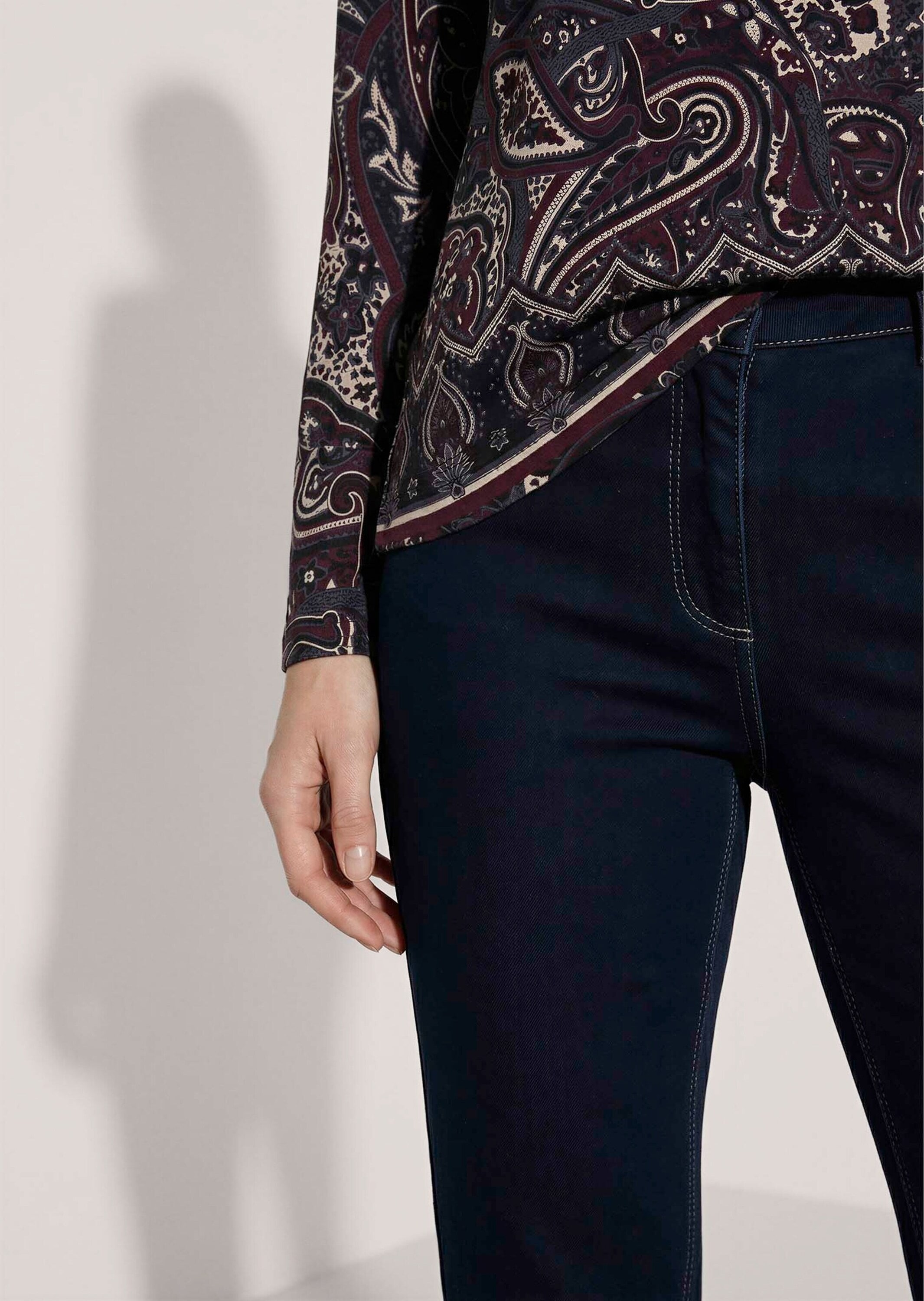 MADELEINE Langarmshirt »Shirt Sweatshirt mit Paisley-Druck«