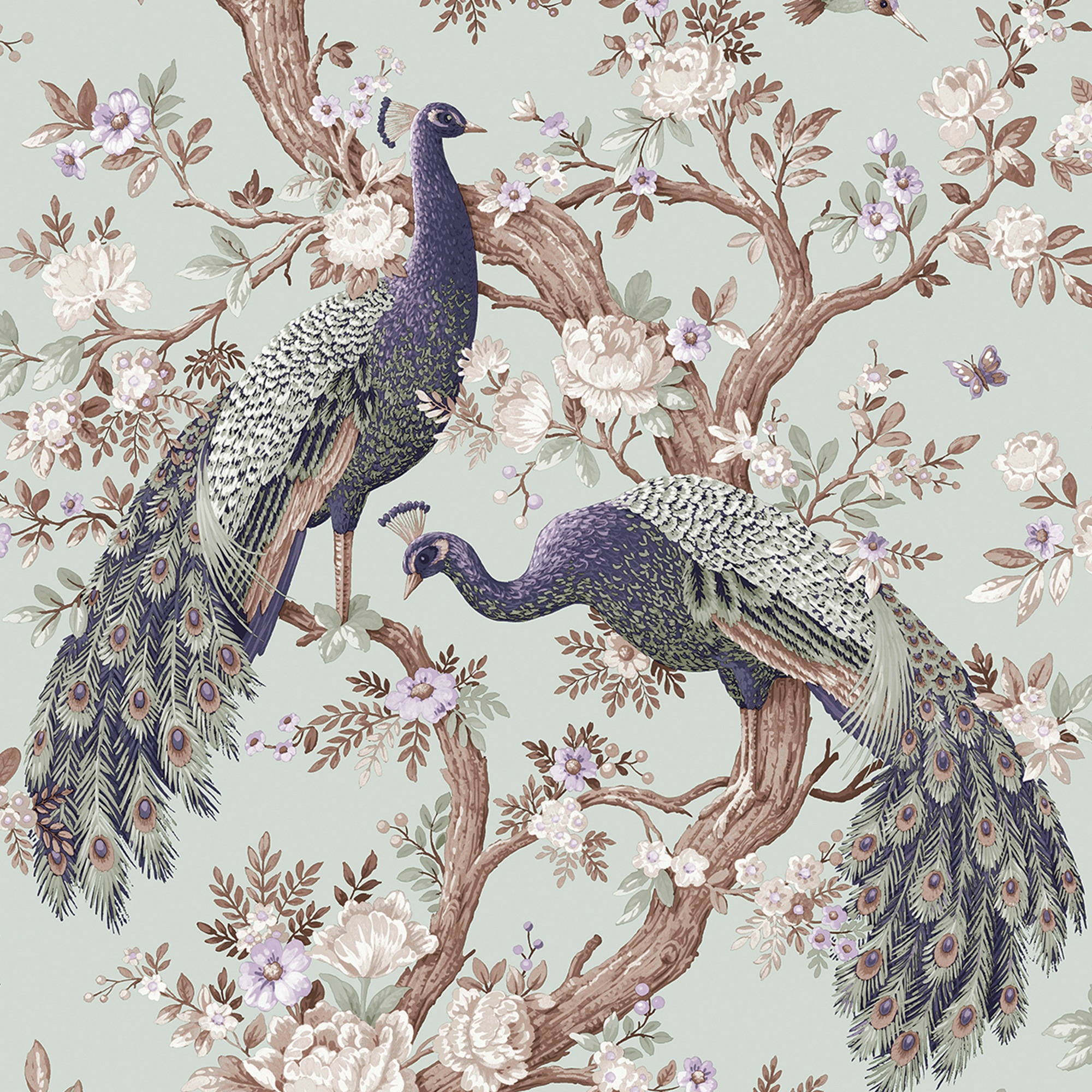 LAURA ASHLEY Vliestapete "Belvedere" FSC zertifiziert, mit lebhaftem Druck, 10 Meter Länge